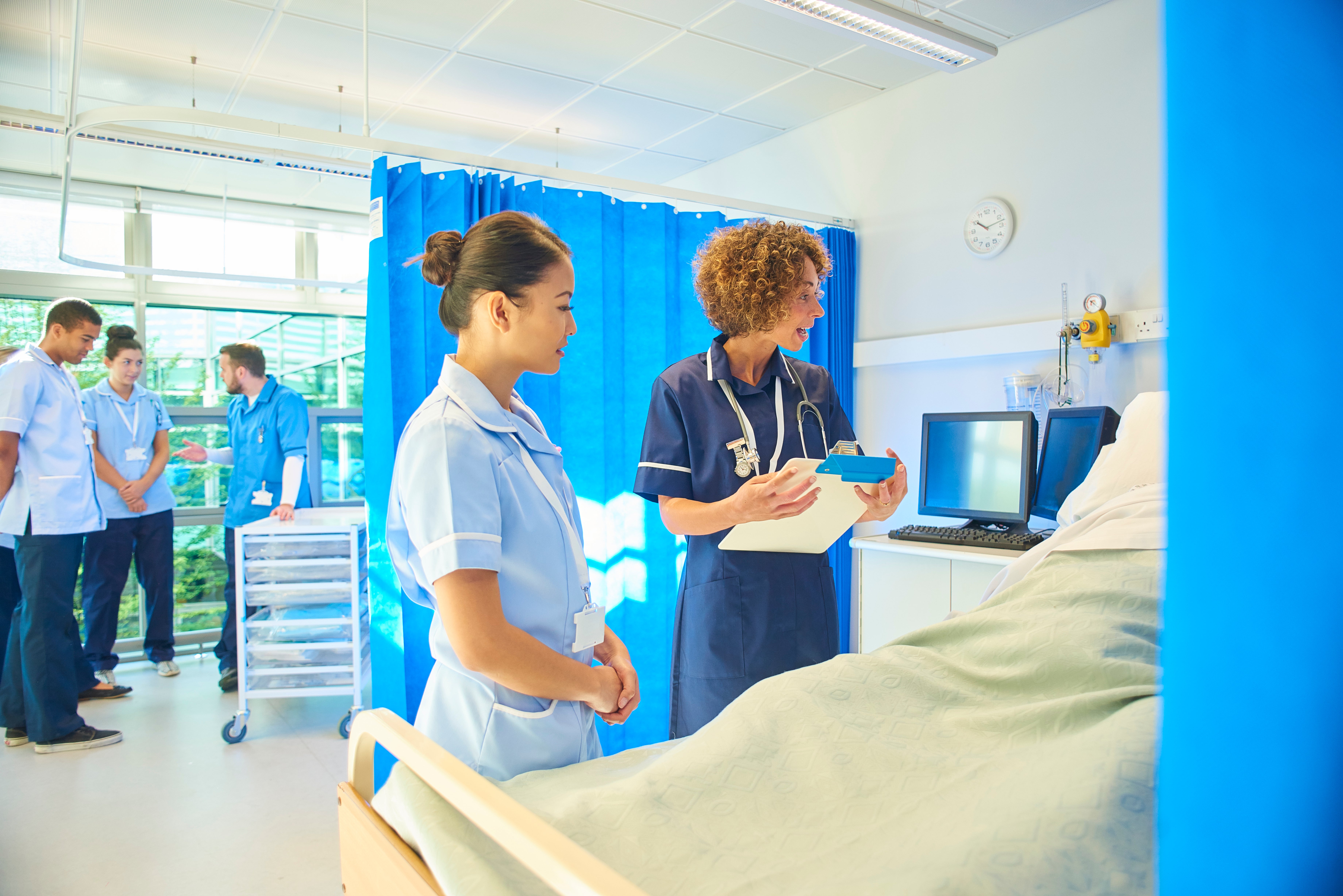 New nurses are having to take healthcare assistant roles