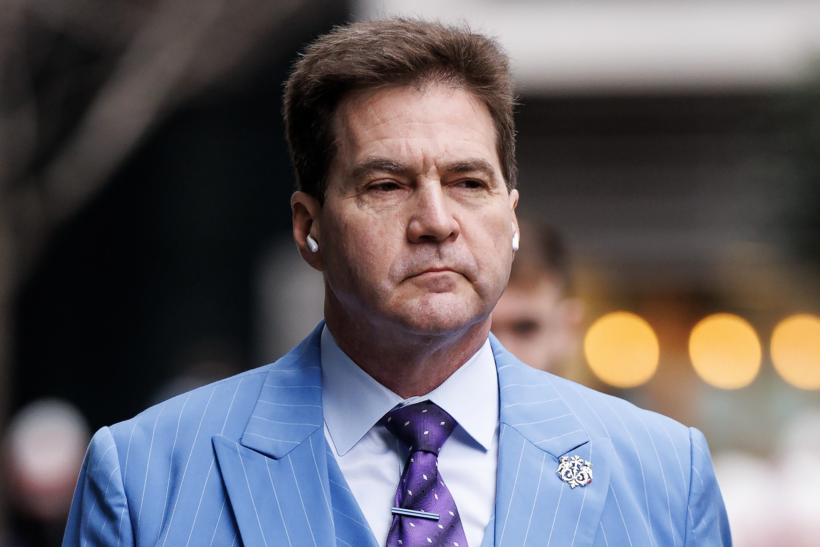 Dr Craig Wright arrives at the Royal Courts of Justice on 6 February, 2024 in London, England