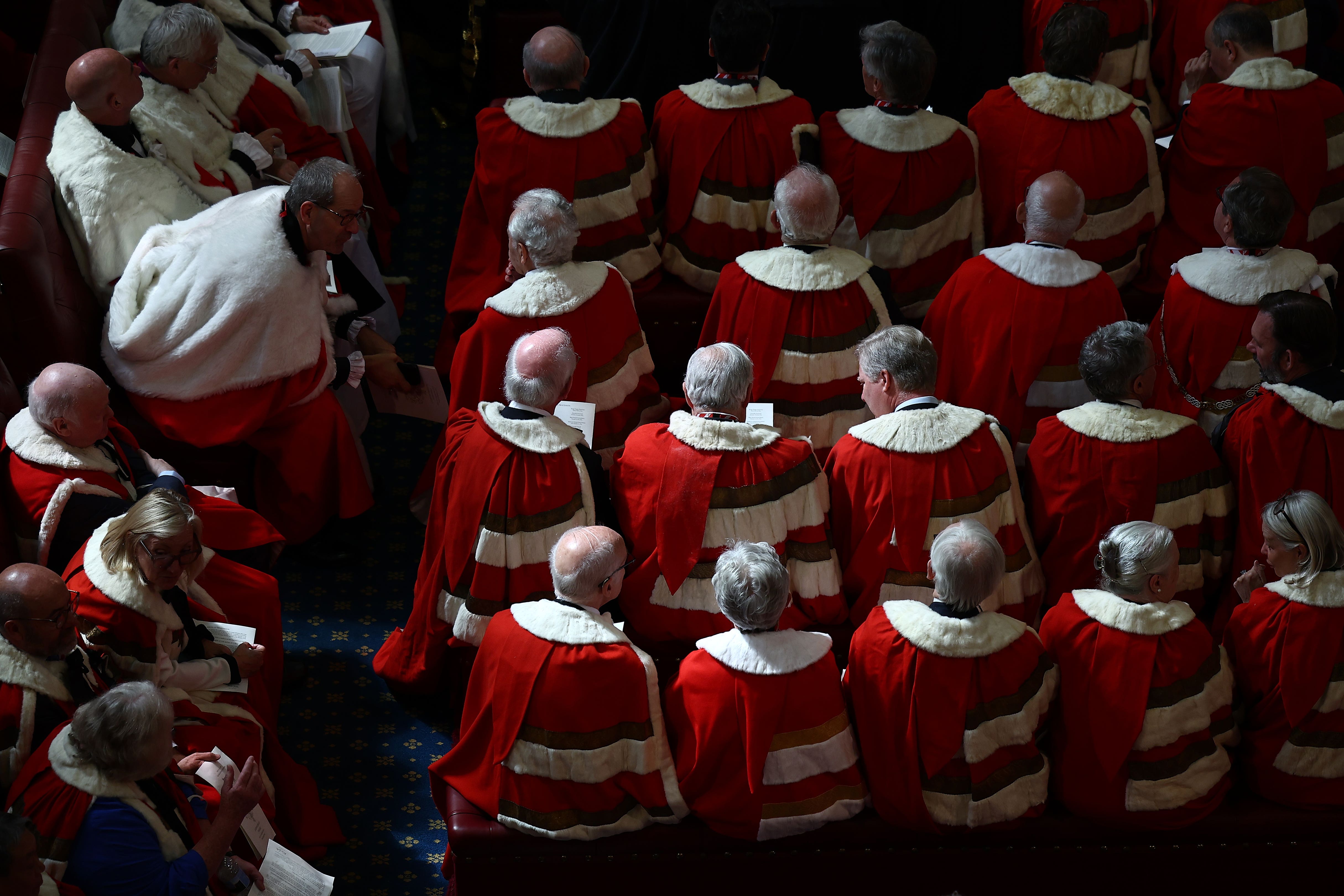 The Lords reforms under Tony Blair reduced the number of hereditary peers to 90 (Henry Nicholls/PA)