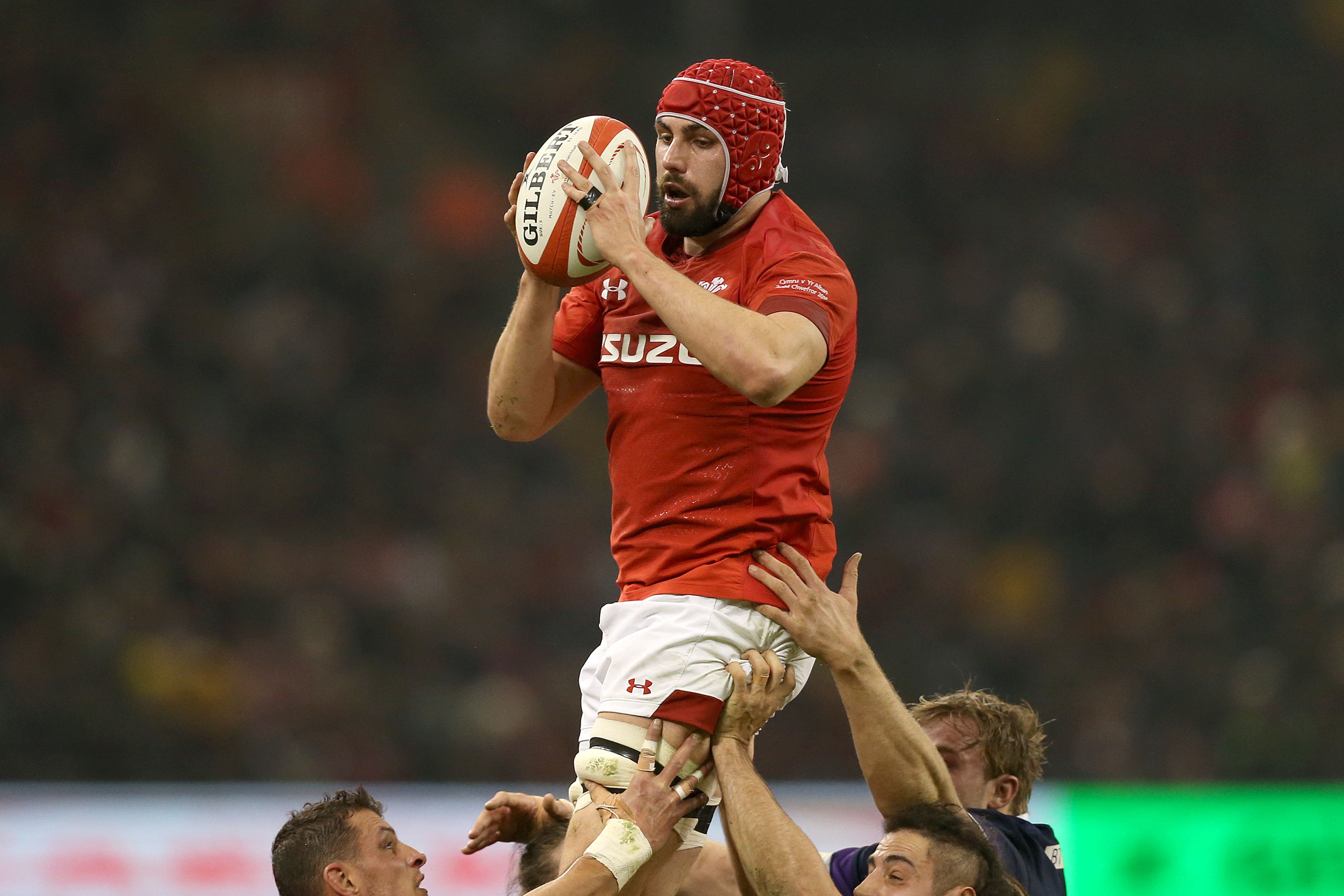 Cory Hill will captain Wales against the Queensland Reds