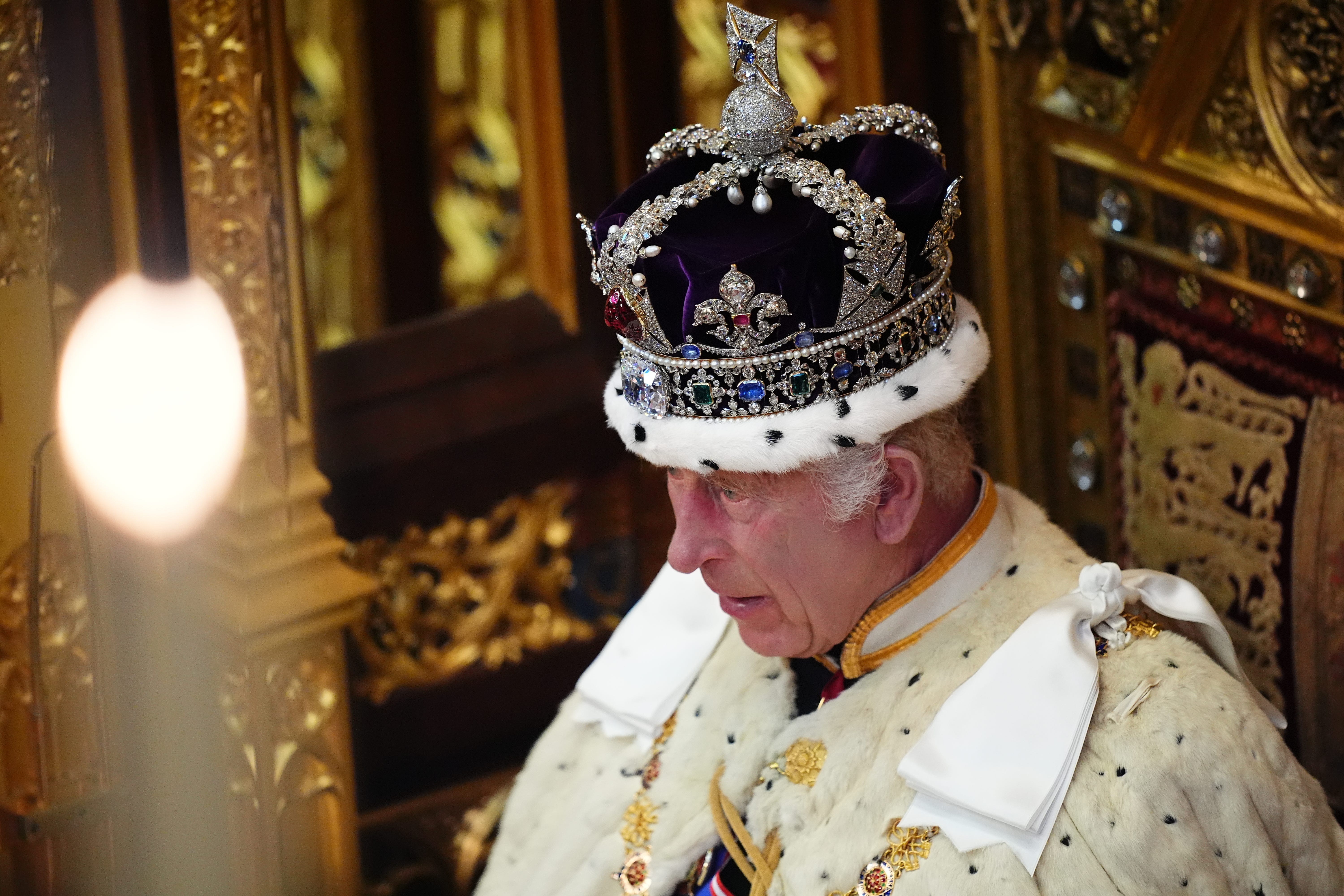 The 40 Bills in this year’s King’s Speech is the highest number to be outlined at a state opening since 2005 (Aaron Chown/PA)