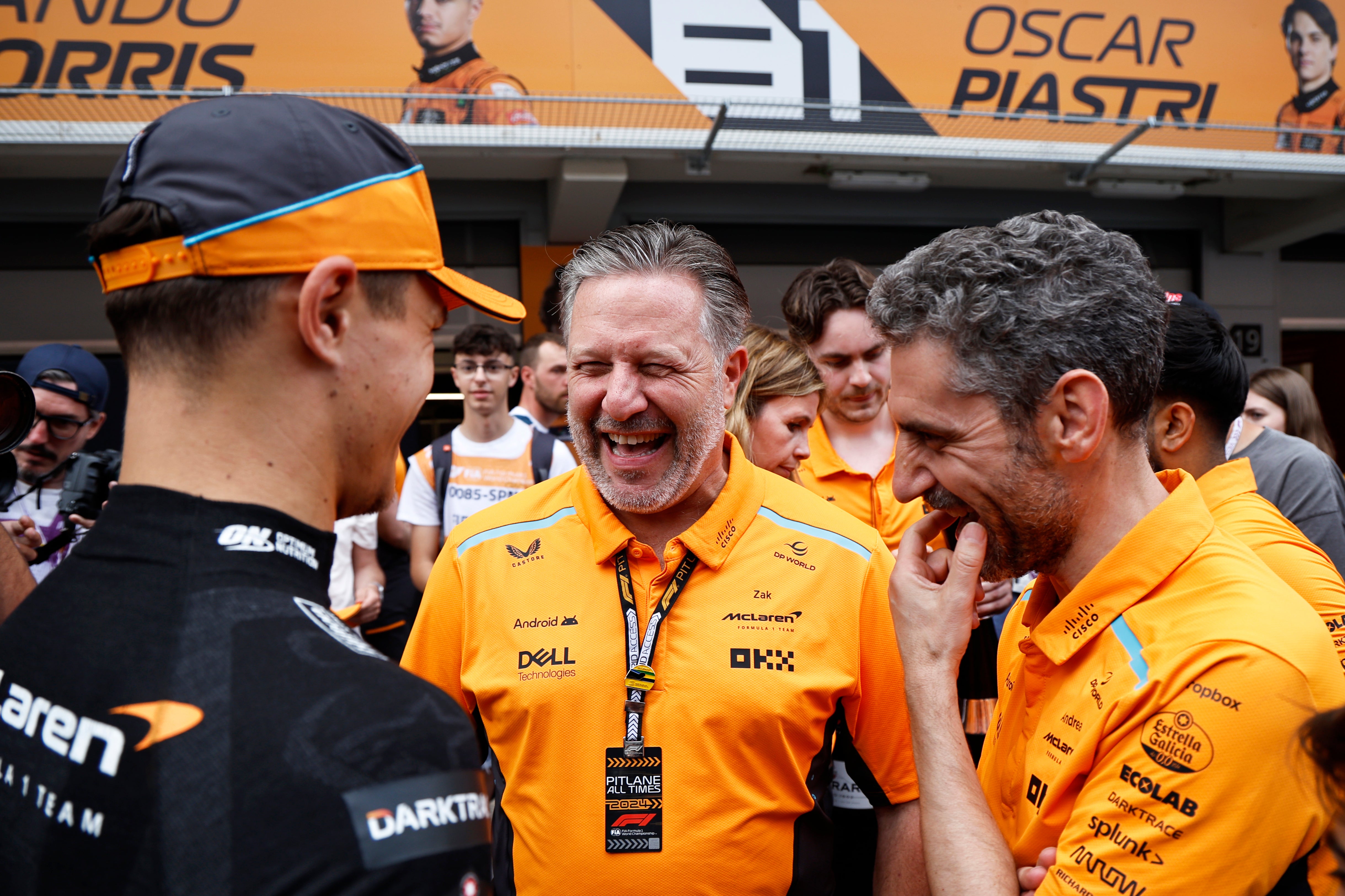 Zak Brown’s McLaren have enjoyed a hugely impressive run of results