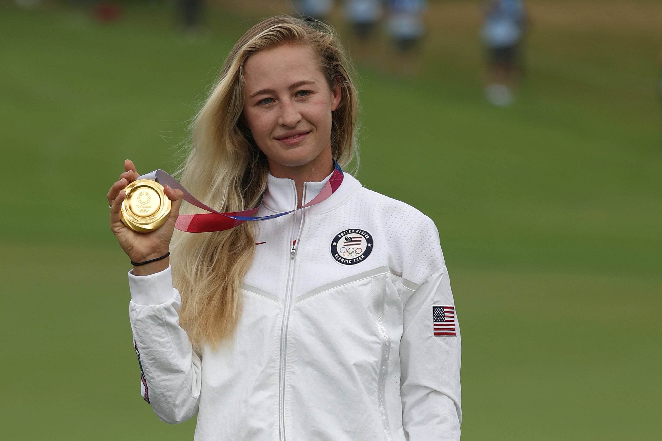 Nelly Korda won gold at Tokyo 2020