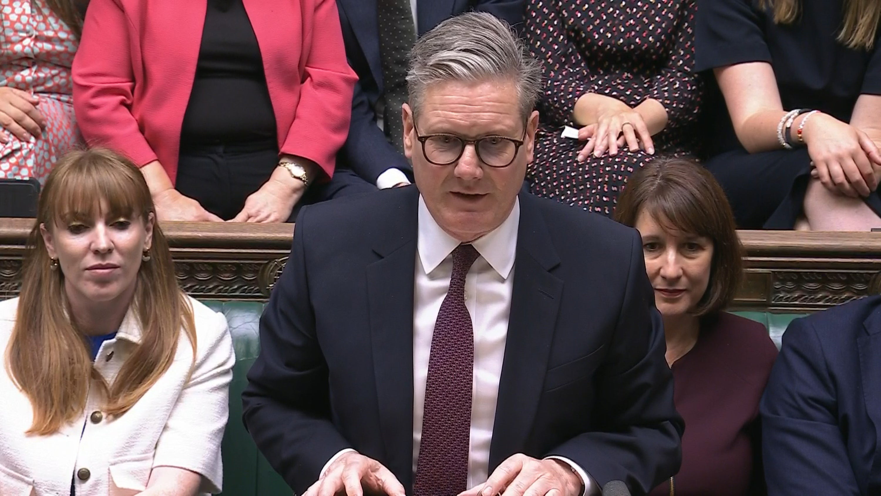 Keir Starmer speaks in the King’s speech debate