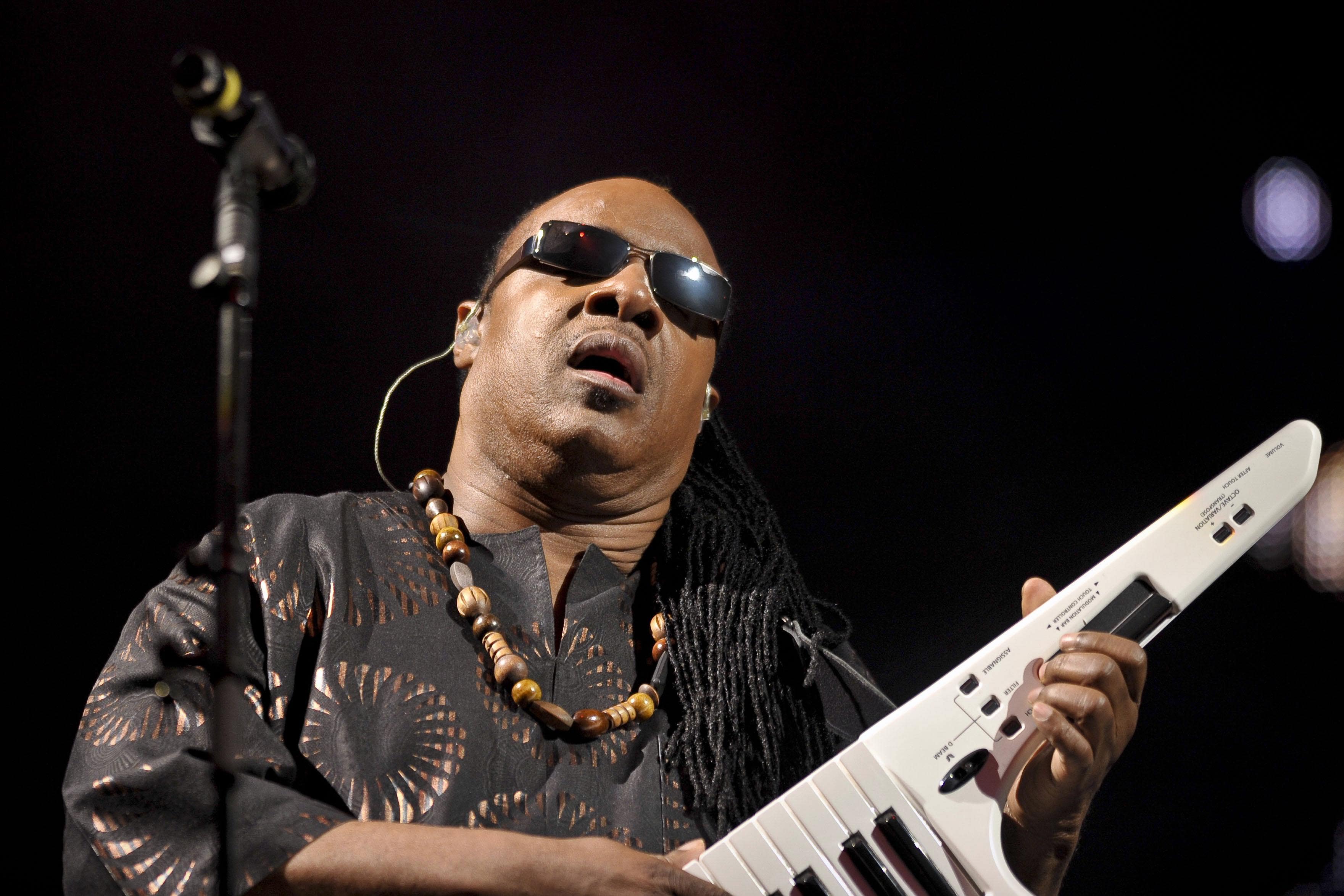 Stevie Wonder performs at Glastonbury in 2010 (Ben Birchall/PA)