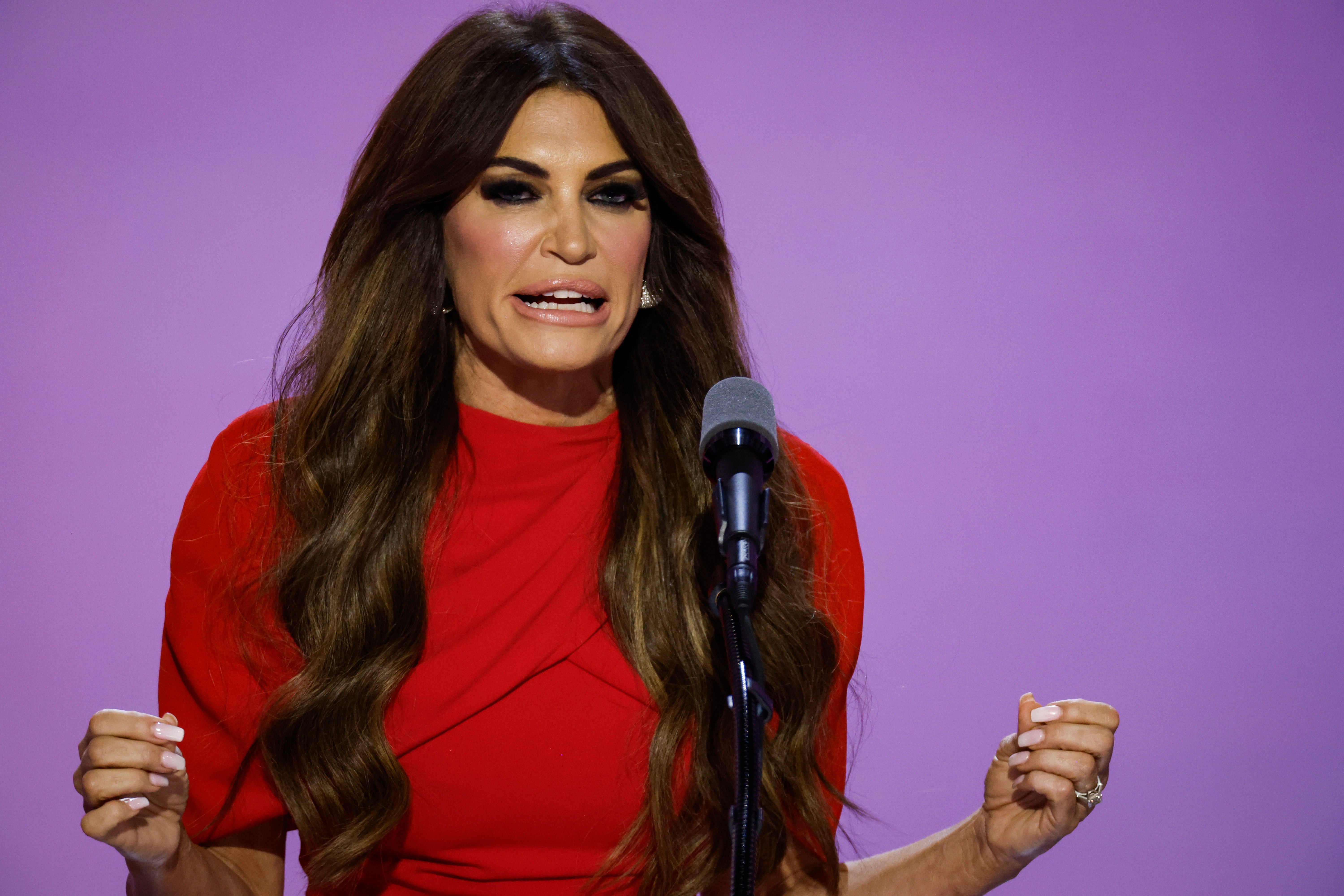 Kimberly Guilfoyle was mocked mercilessly after delivering another high-decibel speech at the 2024 RNC