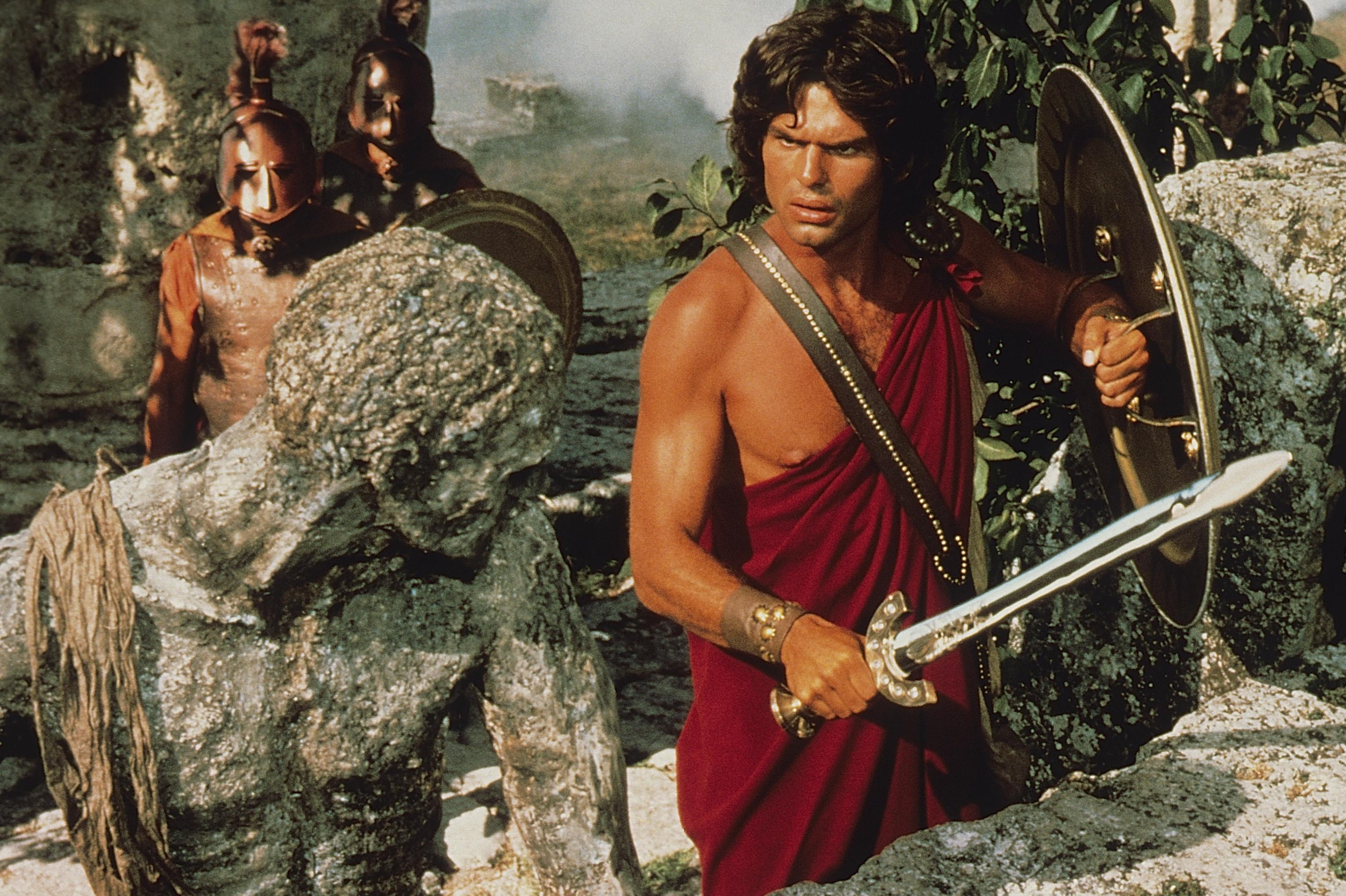 Breakout role: Hamlin as Perseus in the 1981 fantasy film ‘Clash of the Titans’