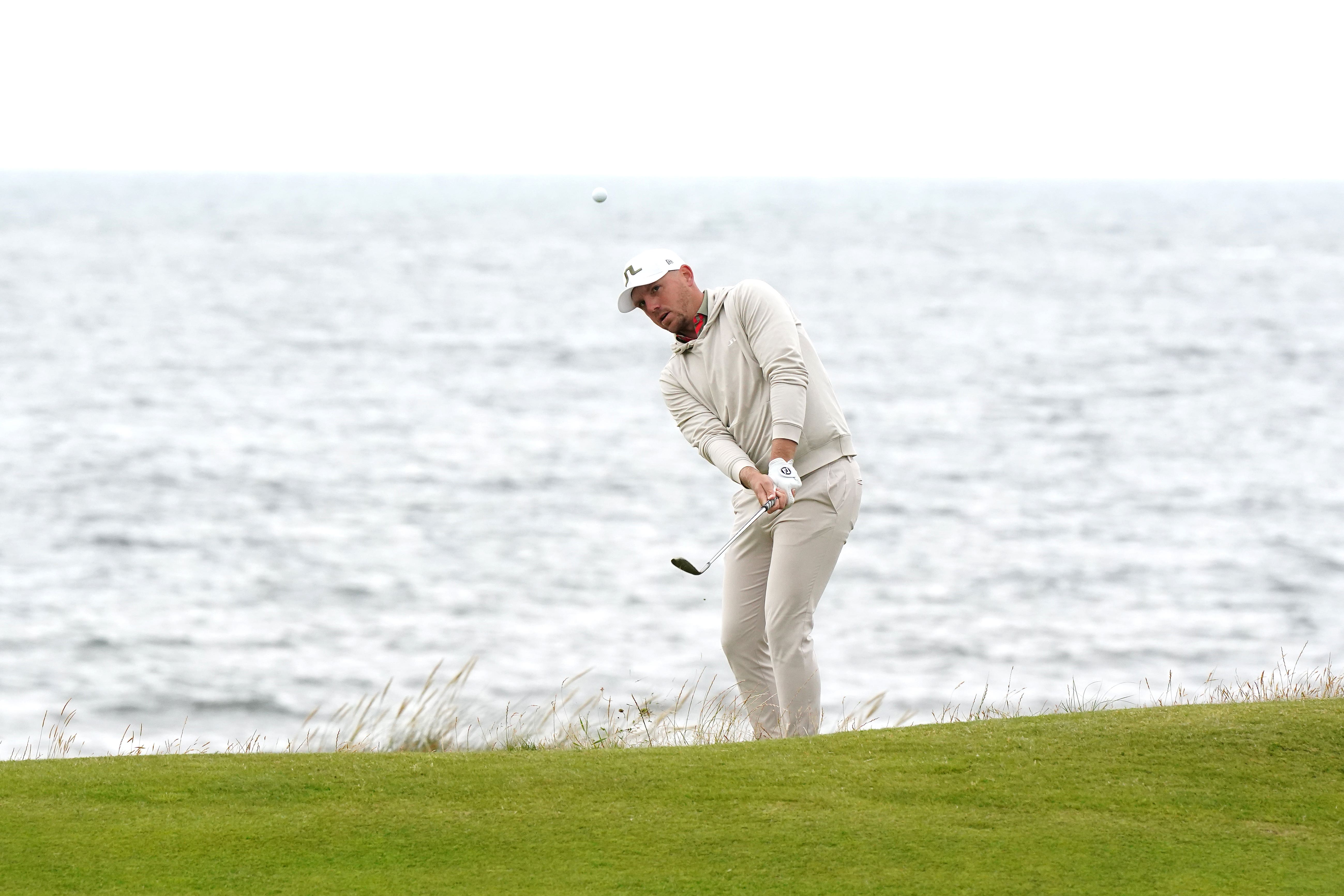 An eagle for England’s Matt Wallace catapulted him into the early lead on the first day of the Open at Troon (Zac Goodwin/PA)