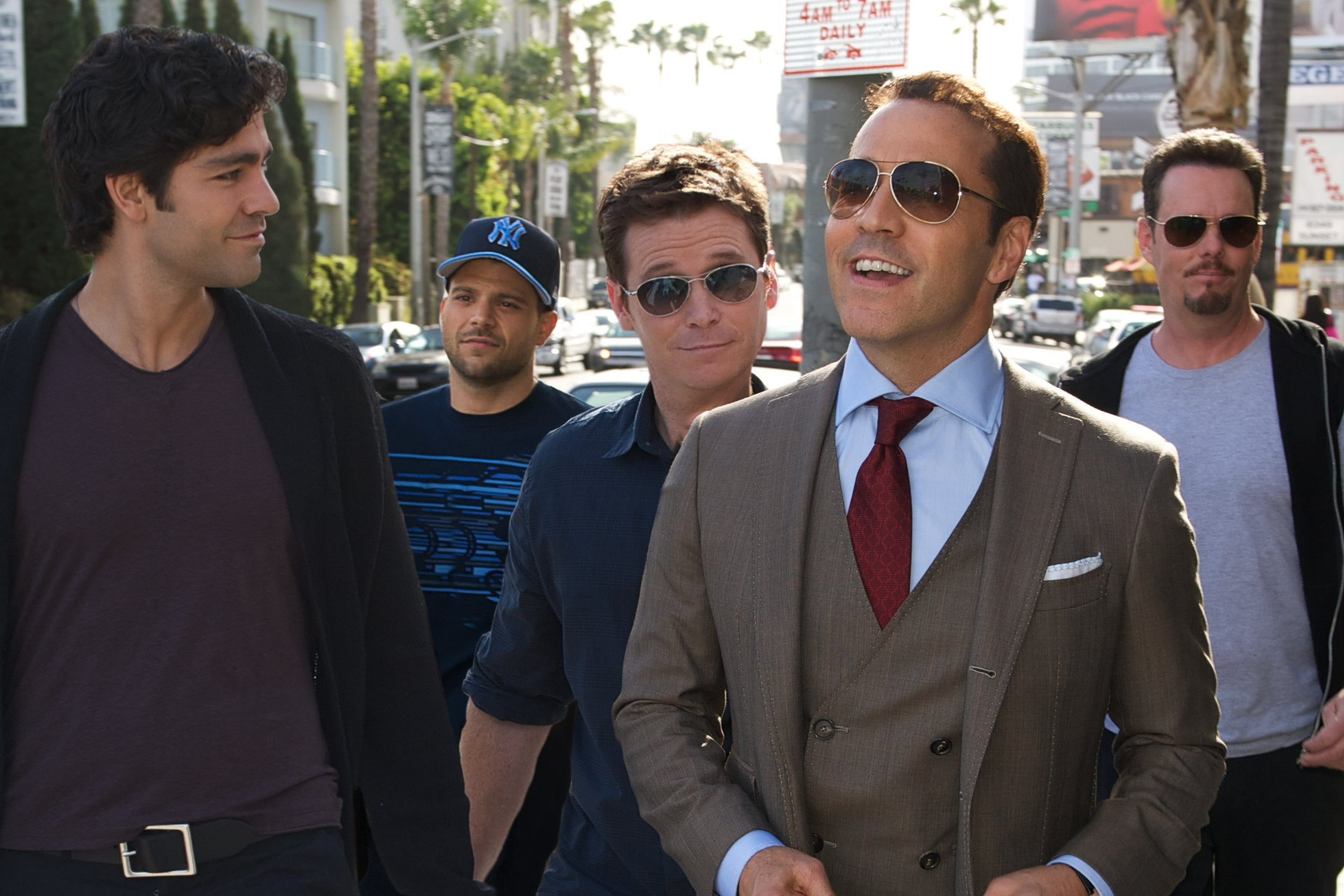 Adrian Grenier, Jerry Ferrara, Kevin Connolly, Jeremy Piven and Kevin Dillon in ‘Entourage’