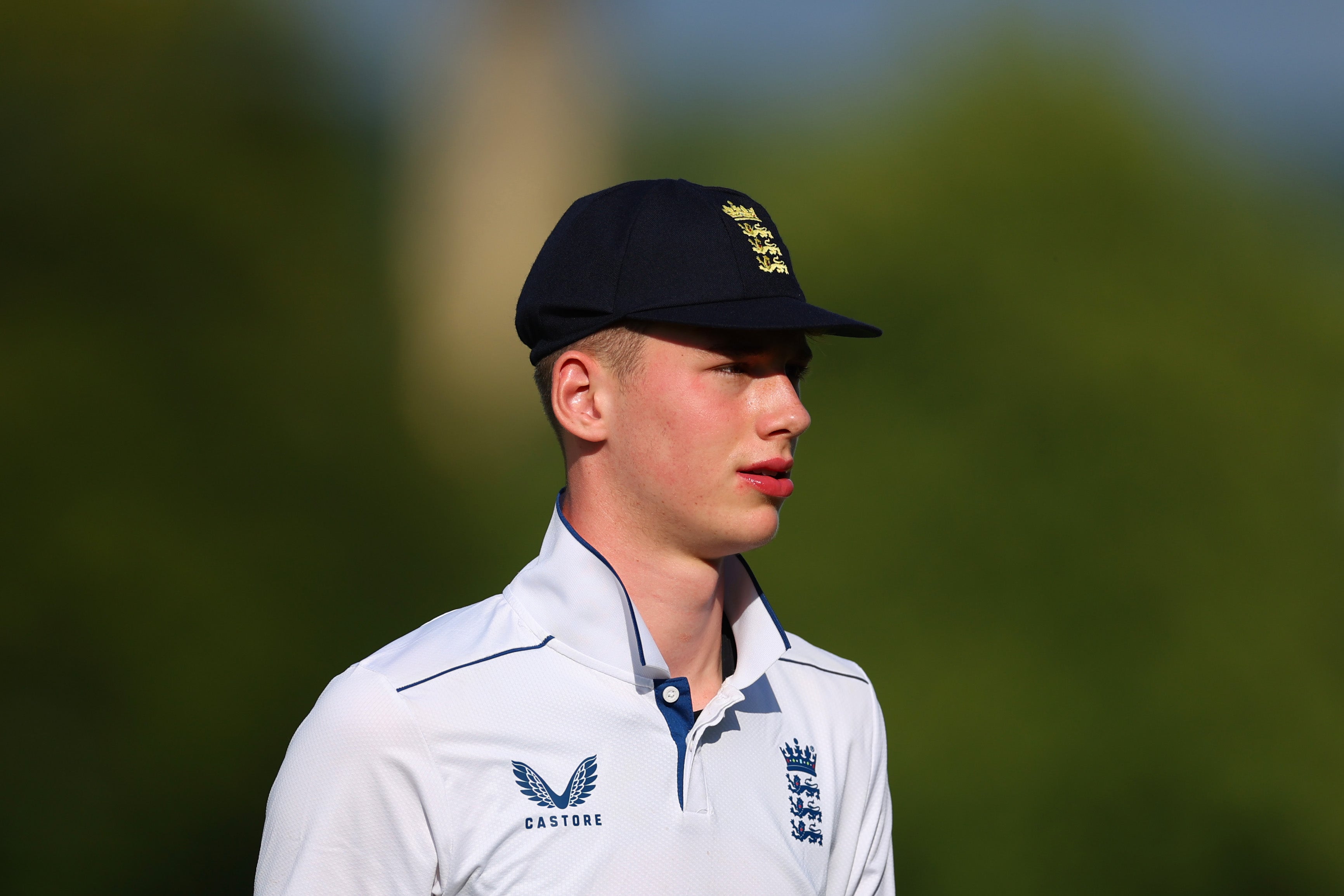 Rocky Flintoff has scored a century in England’s under-19s Test match