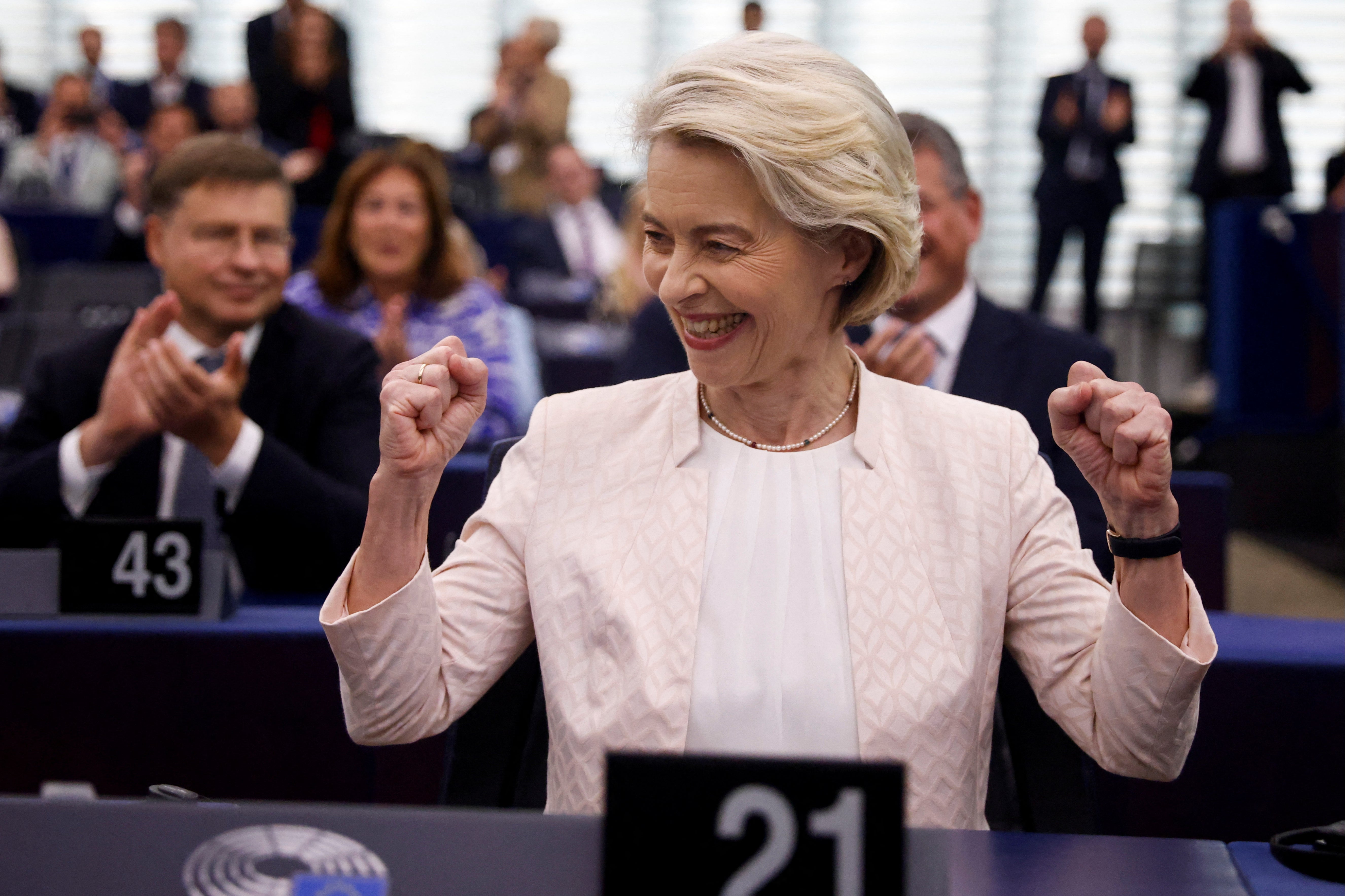 European Commission president Ursula von der Leyen