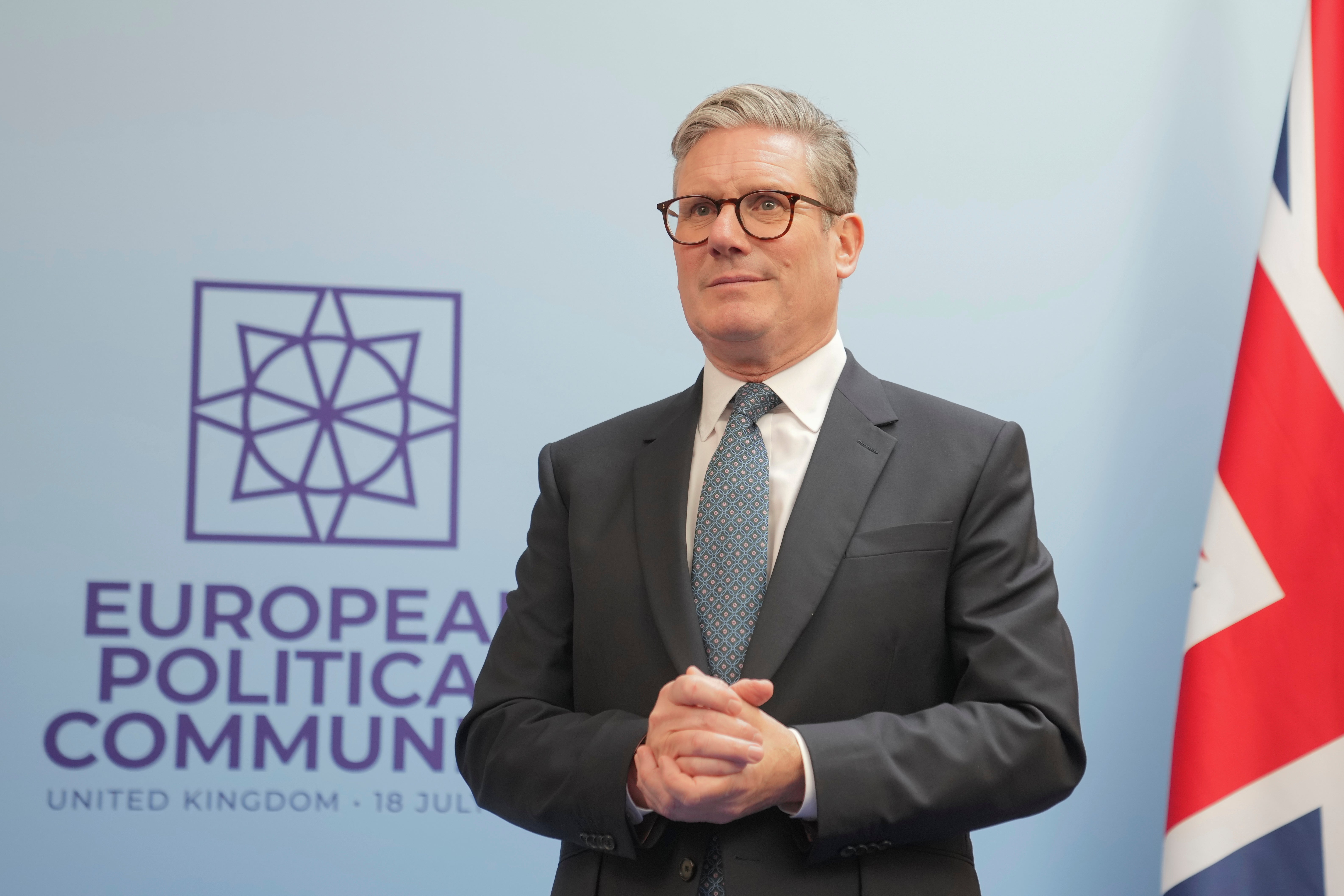 Keir Starmer led the fourth annual meeting of the European Political Community, attended by 46 other prime ministers, chancellors and presidents