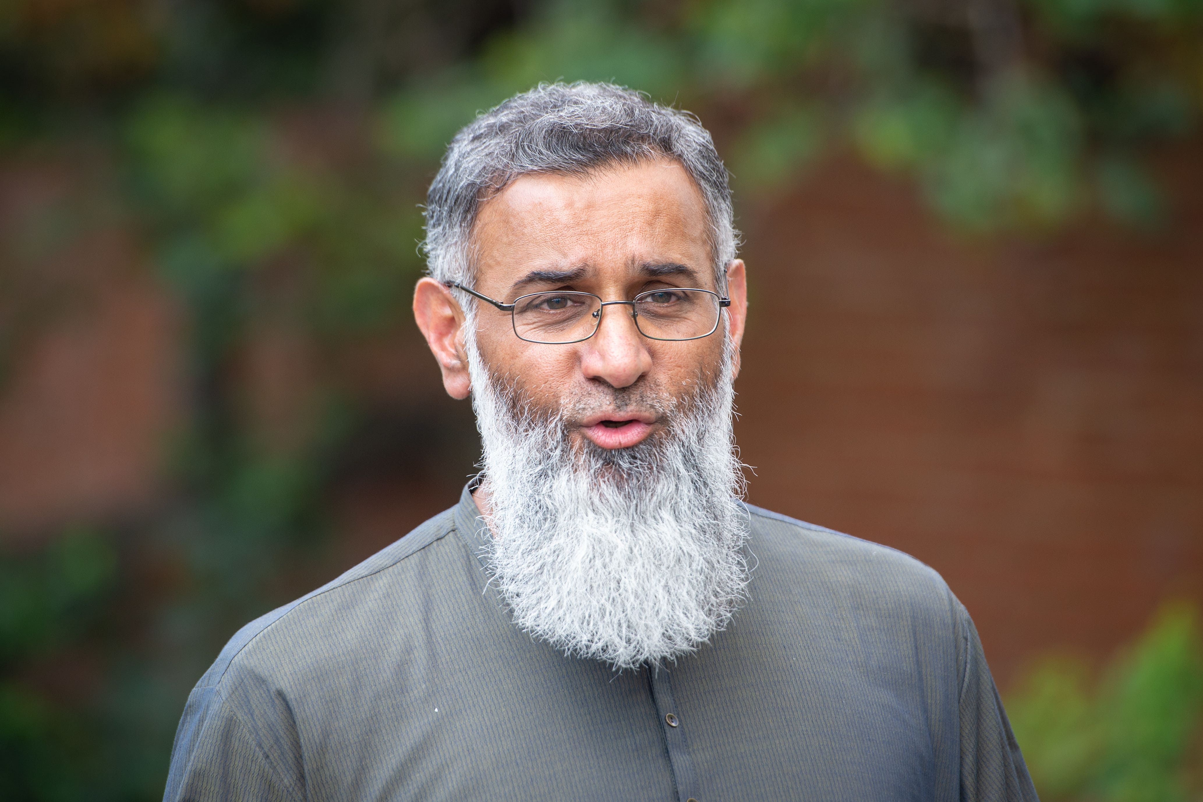 Islamist preacher Anjem Choudary is accused of directing a terrorist organisation (Dominic Lipinski/PA)