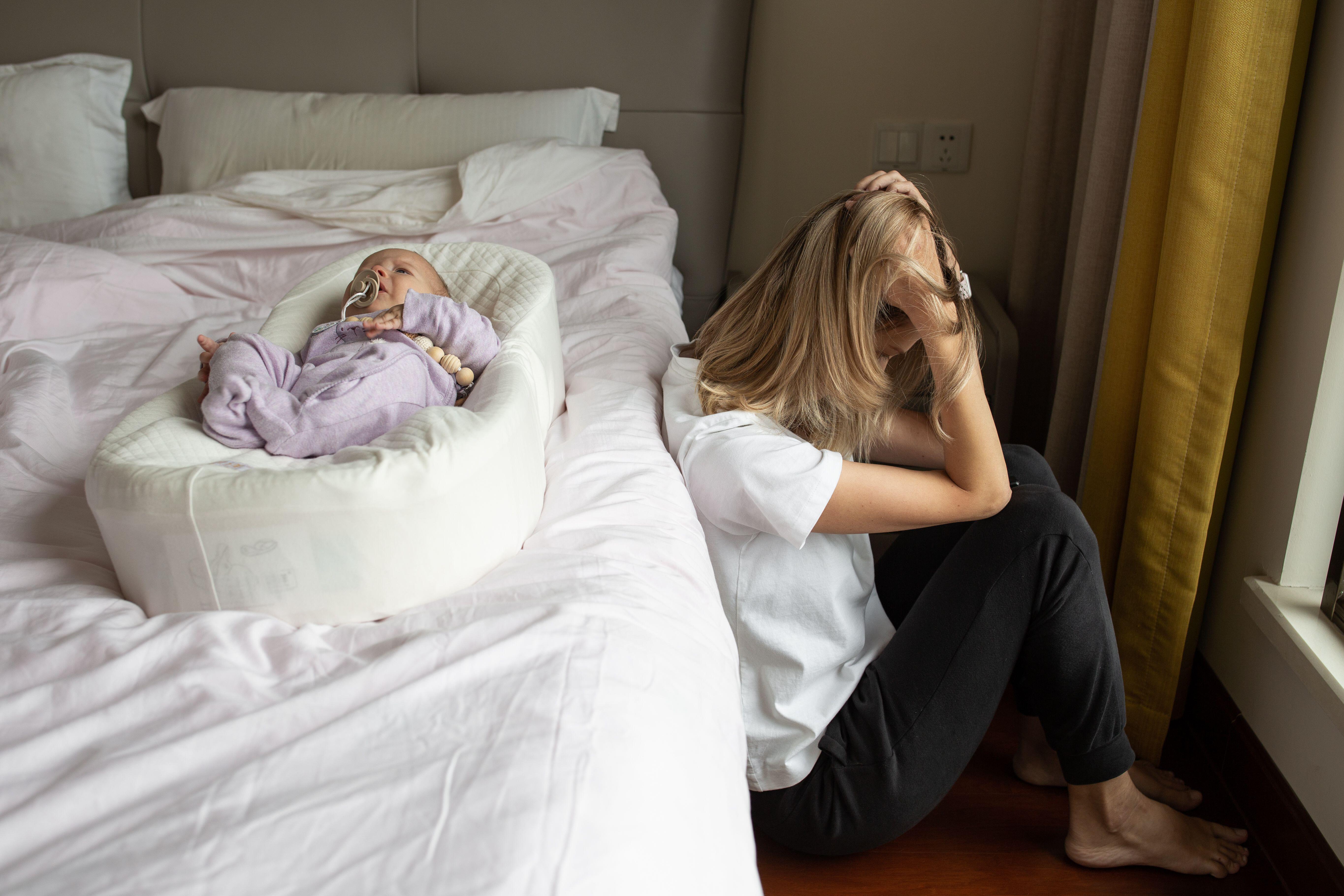 Postnatal depression goes beyond the ‘baby blues’ and is a prolonged period of feeling low