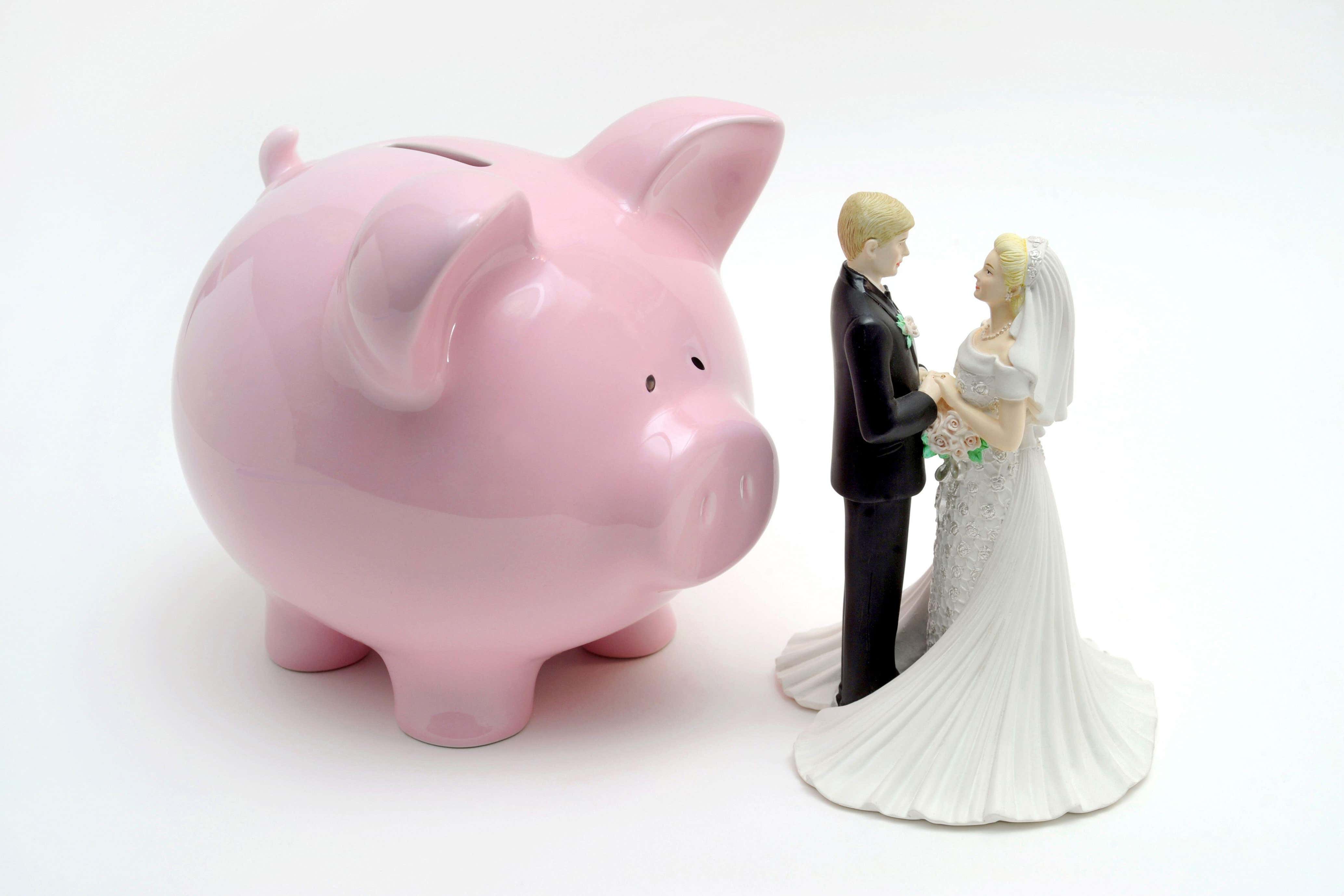 Planning a wedding can put your savings under strain, but there are some ways to cut the costs (Alamy/PA)