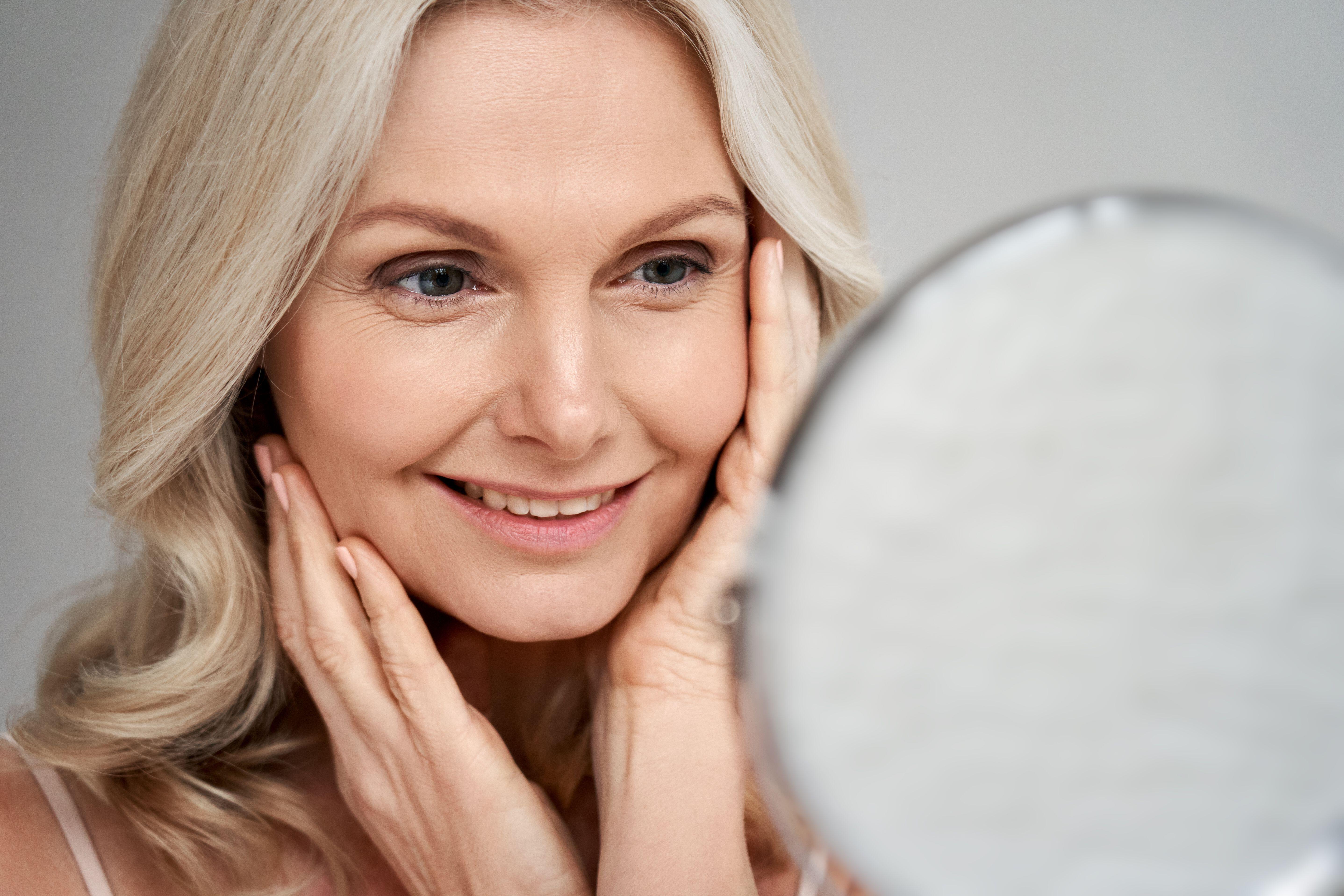 Women can start to see differences in their skin in six to eight weeks (Alamy/PA)