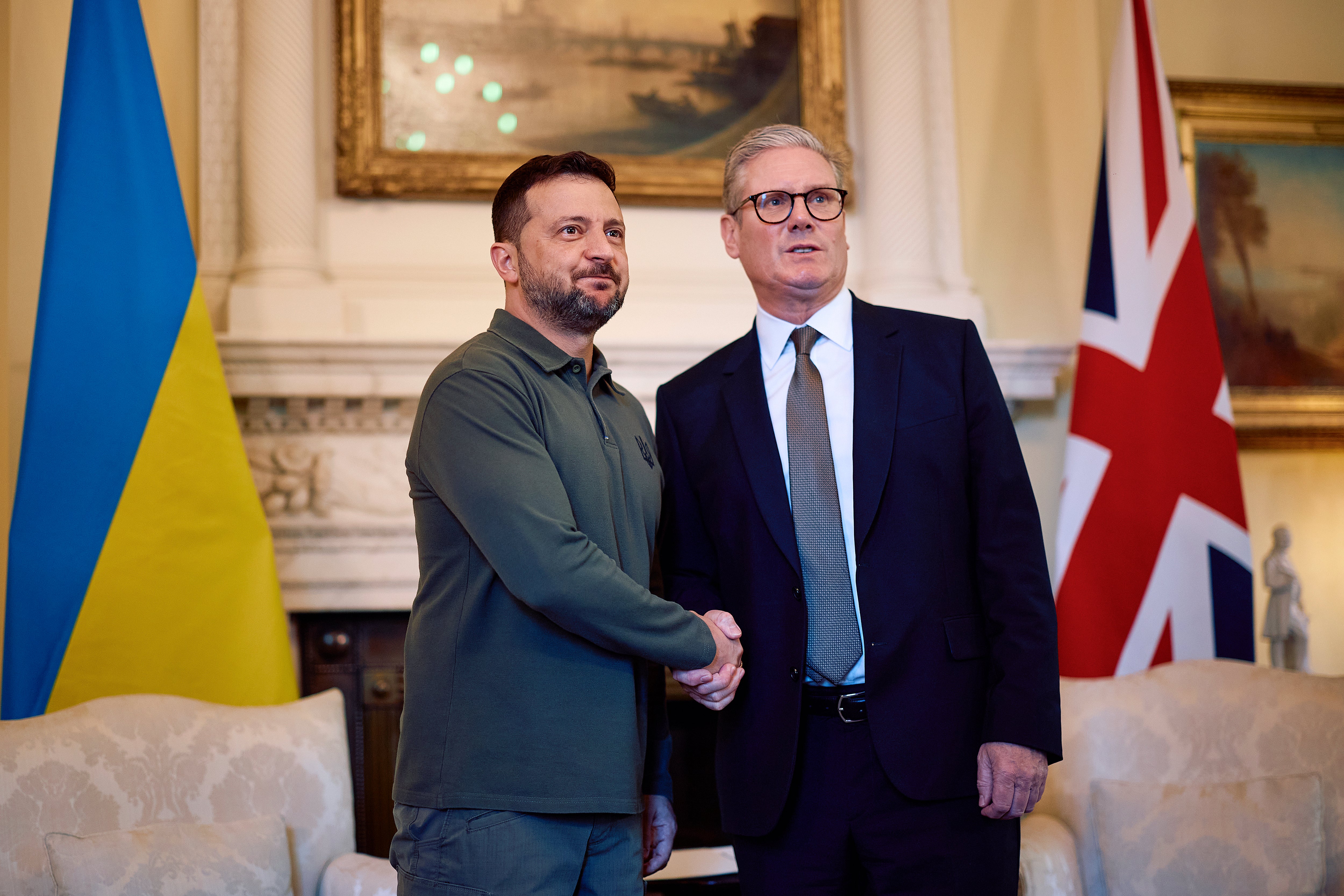 Keir Starmer welcomes Volodymyr Zelensky to Downing Street on Friday