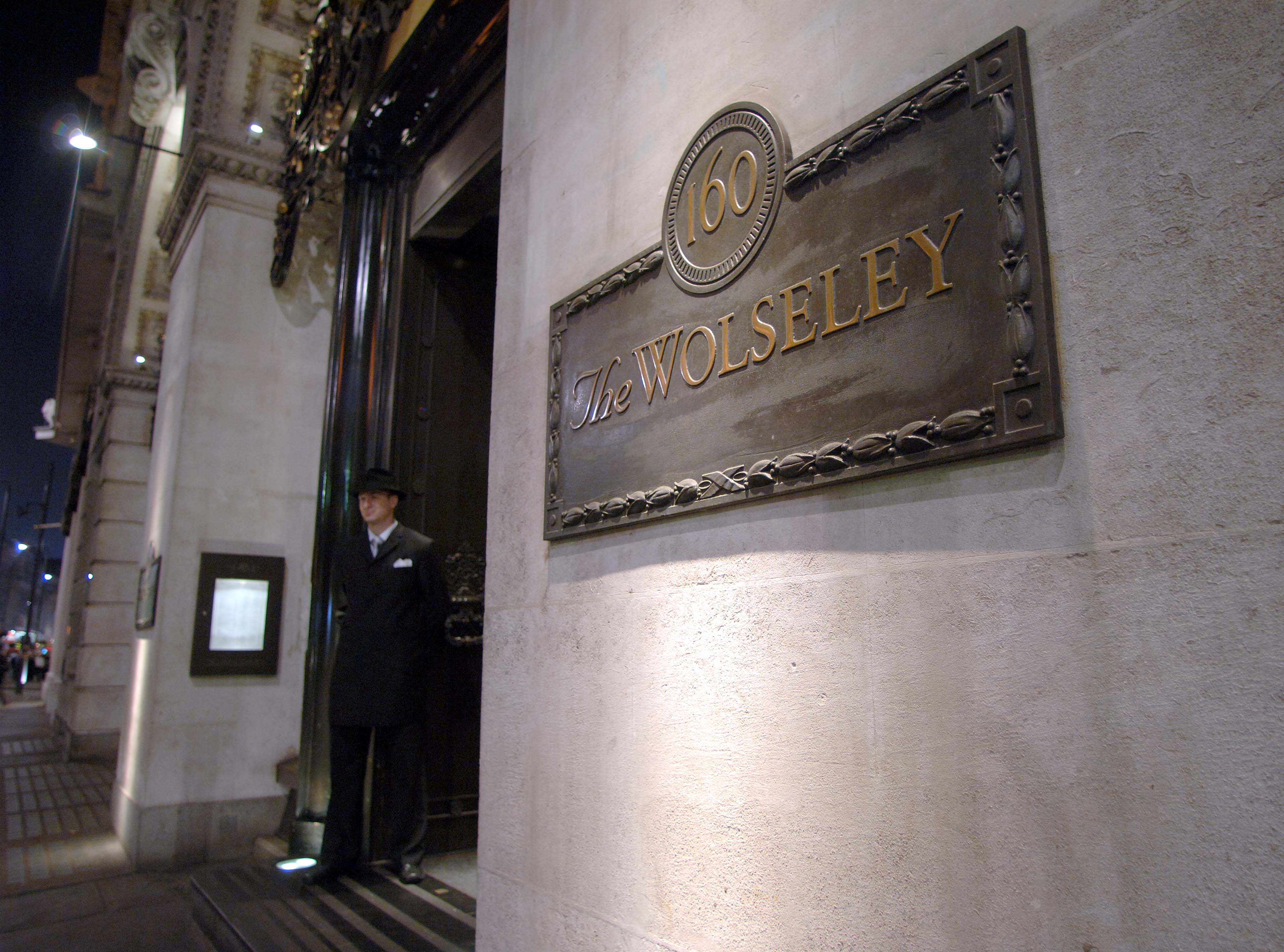 Celebrity haunt, The Wolseley, pictured in 2007