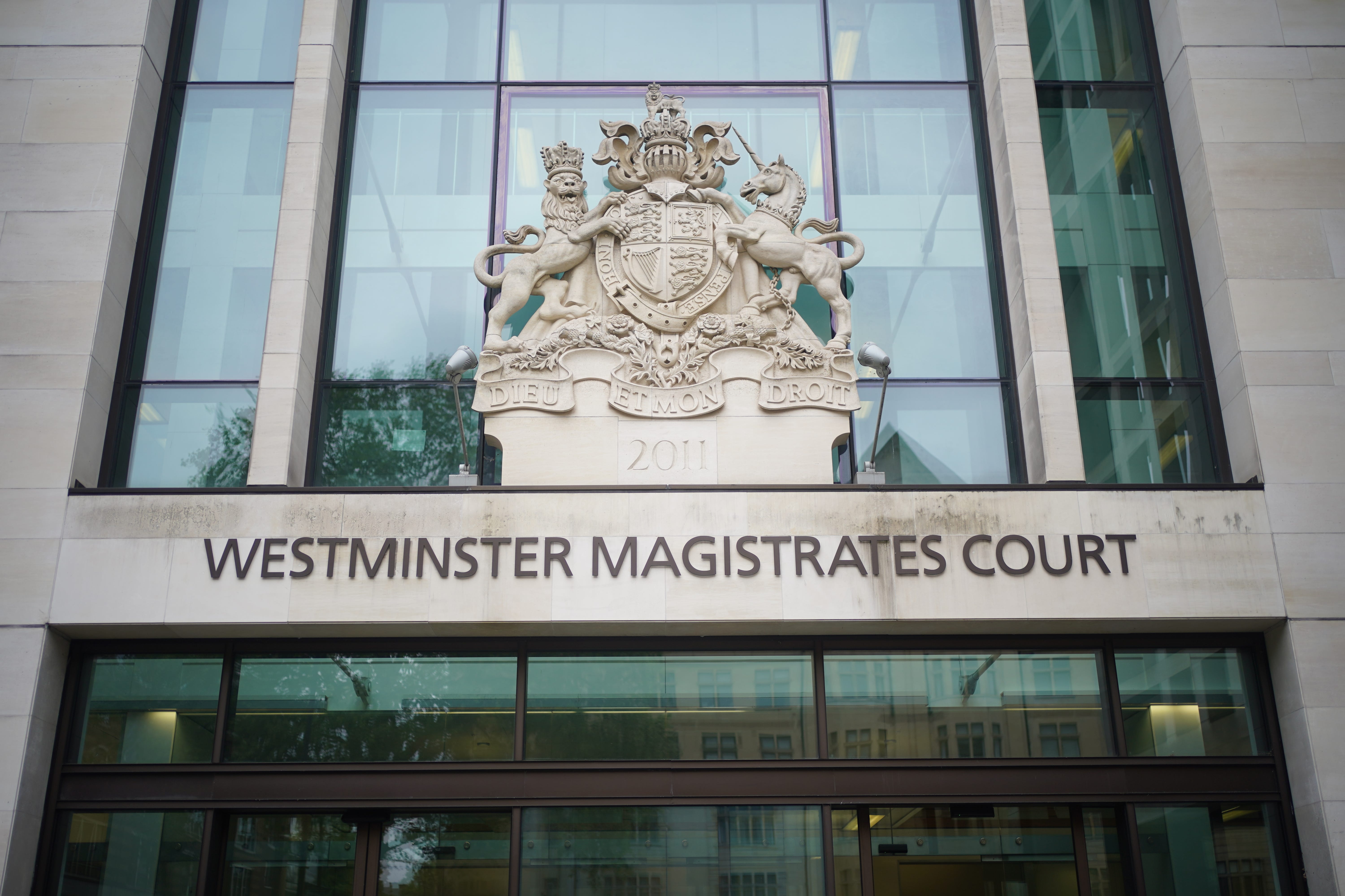 The hearing took place at Westminster Magistrates’ Court (Yui Mok/PA)