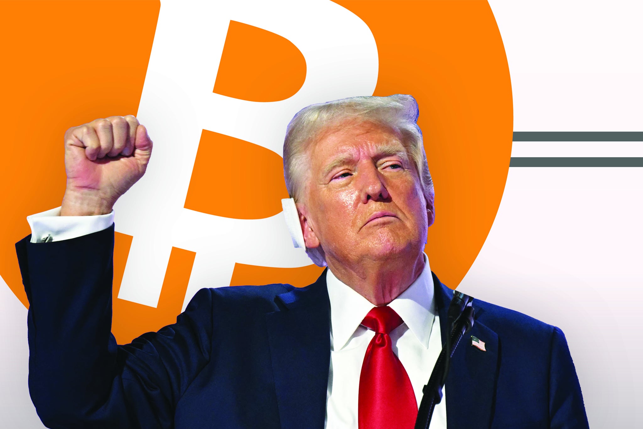 Donald Trump is pitching himself as the first ‘crypto president’