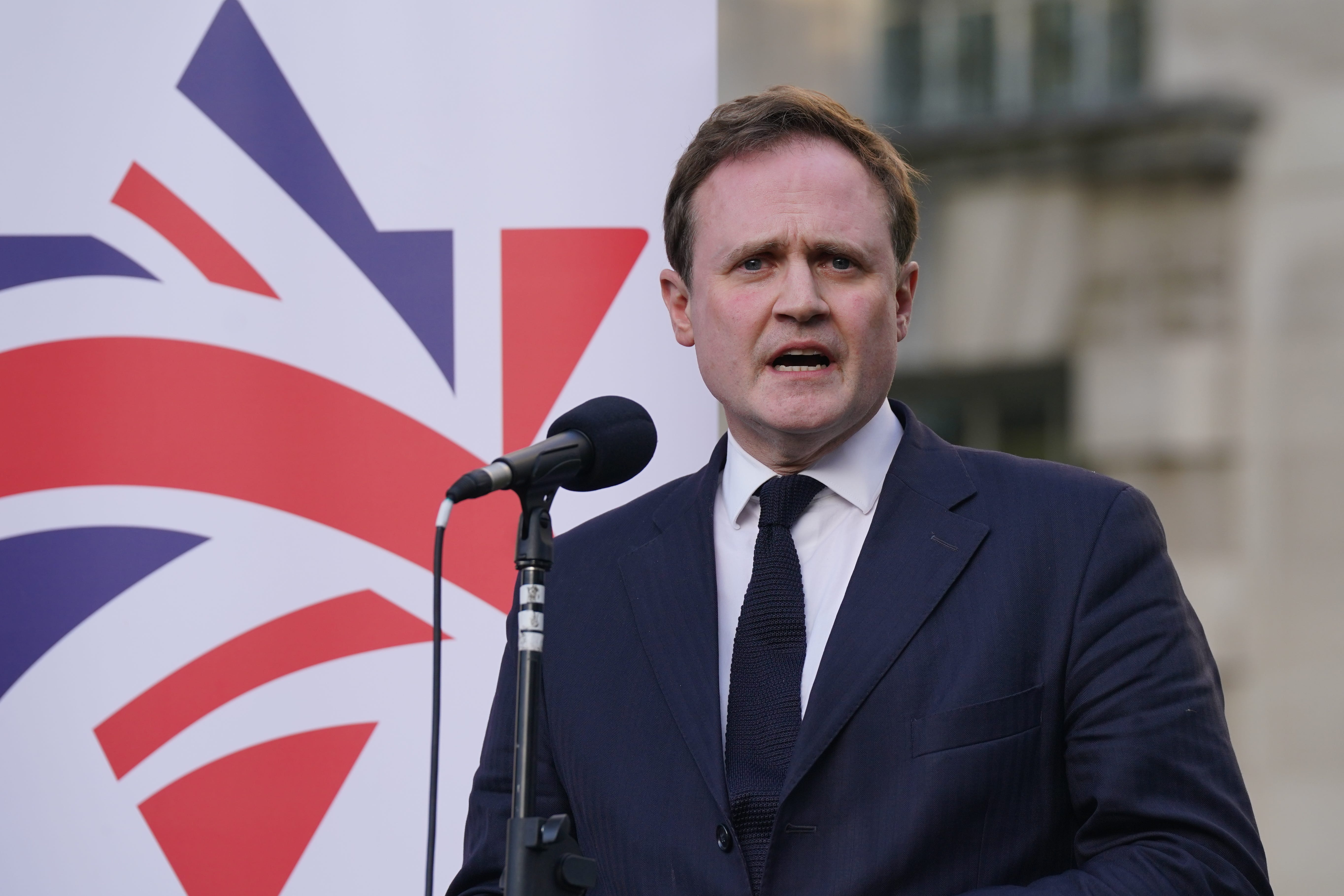 Tom Tugendhat hs emerged as the most popular contender (Lucy North/PA)