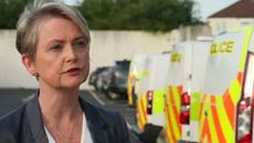 Home secretary calls Leeds disorder ‘audacious criminality’