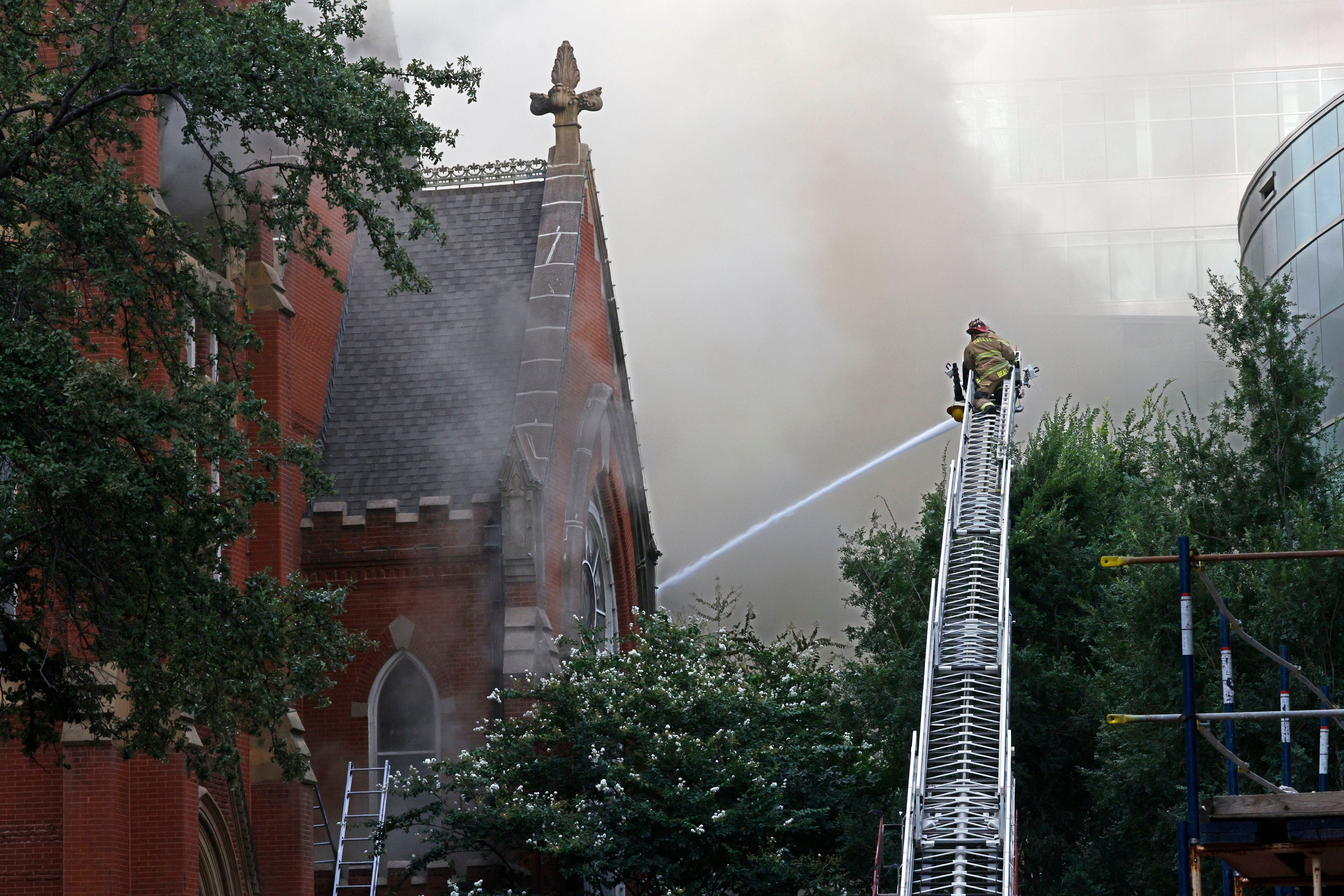 Texas Church Fire