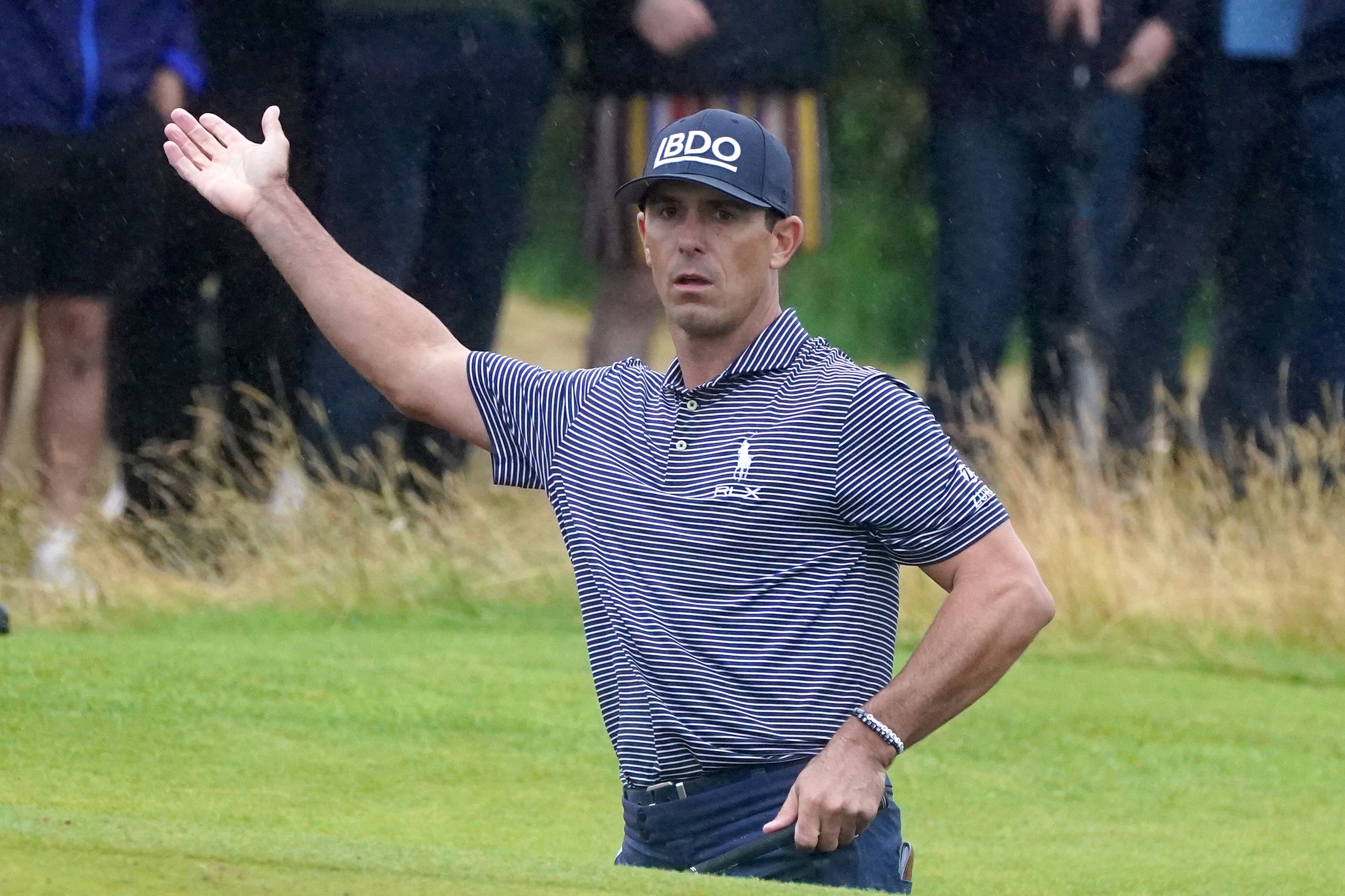 American Billy Horschel will take a one-shot lead into the final day of The Open as he seeks to win his first major (Owen Humphreys/PA)