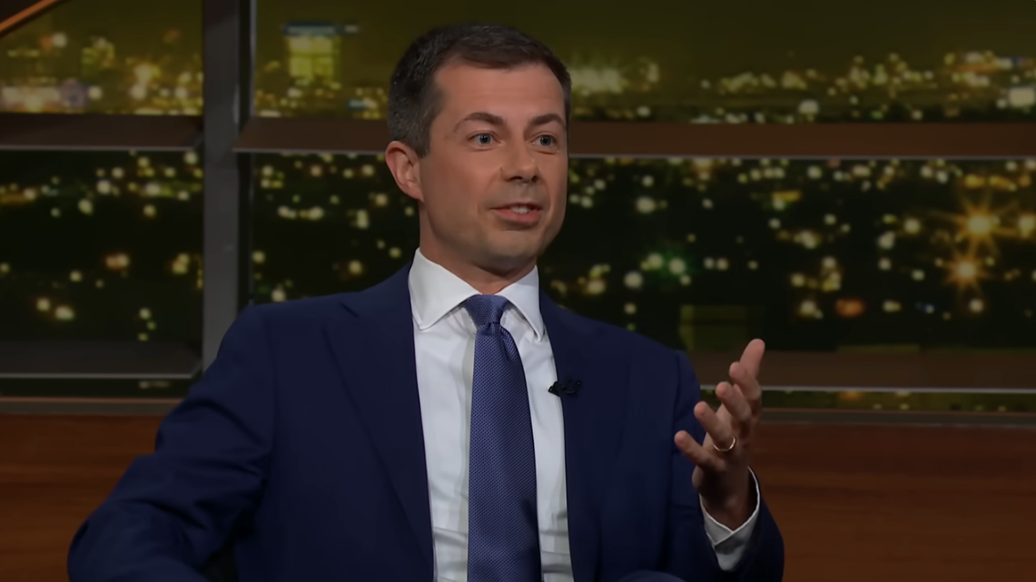 Transportation Secretary Pete Buttigieg is interviewed Friday on Real Time with Bill Maher as pressure mounts on Joe Biden to drop out of the race.