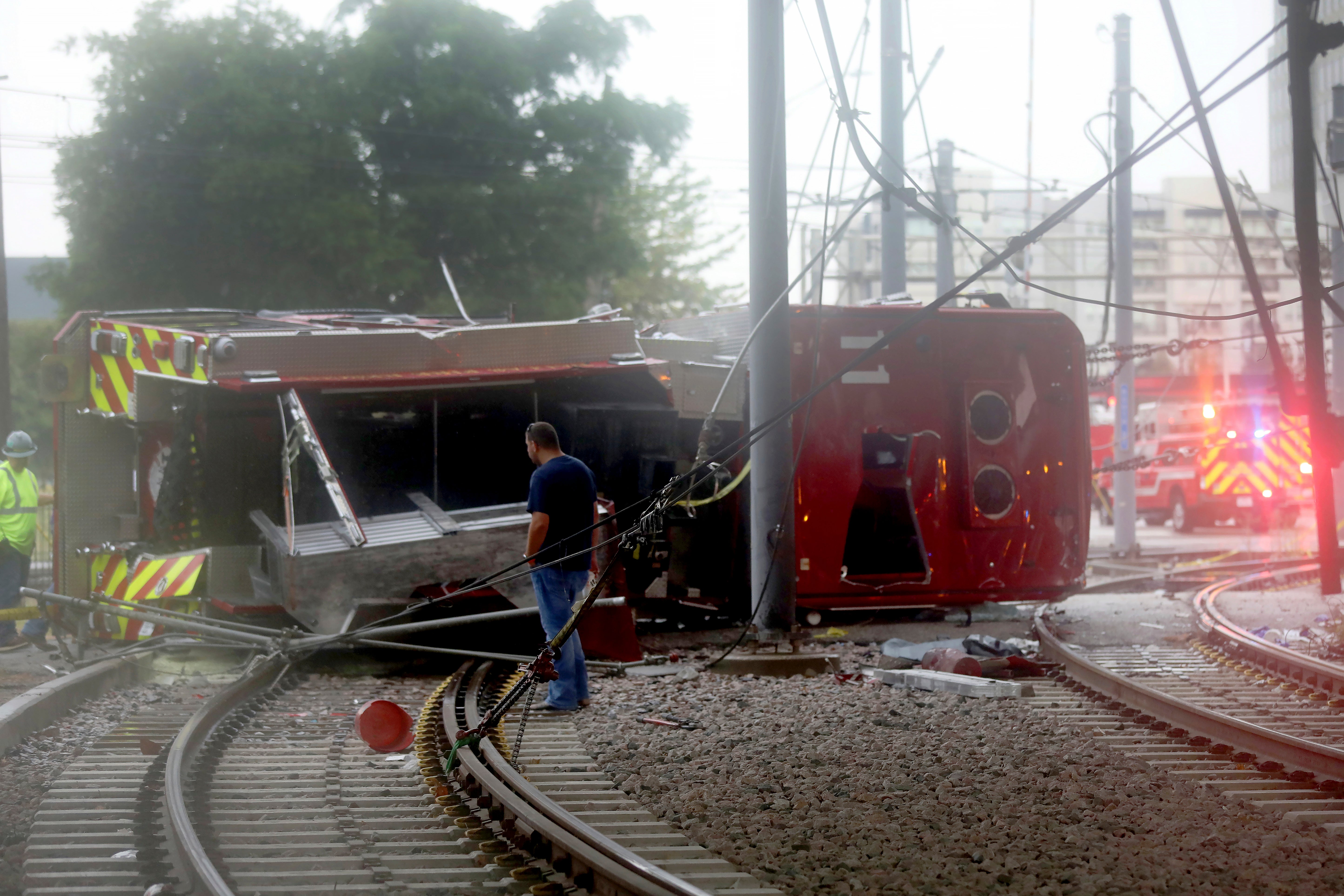 Texas Fire Engine Crash