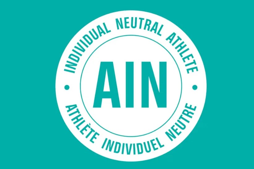 What does AIN mean at the Paris Olympics?