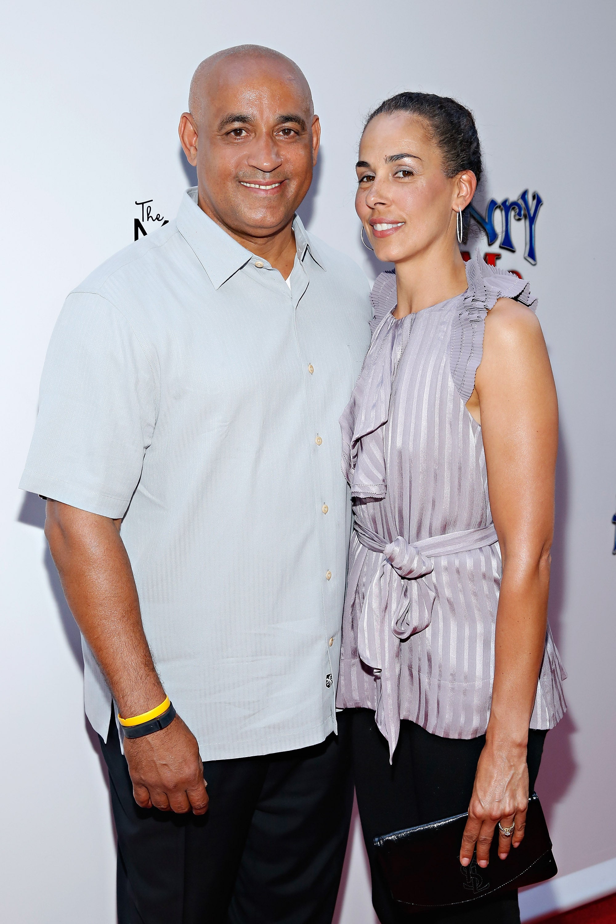 Omar Minaya and Rachel Minaya at the 'Henry & Me' New York Premiere at Ziegfeld Theatre on August 18 2014 in New York City. Rachel Minaya was found dead at her New Jersey home on Saturday