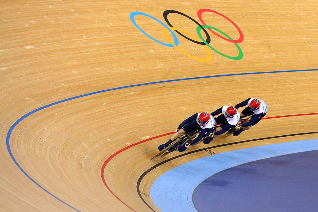 Hoy competed alongside Philip Hindes and Jason Kenny and set a world record in the Men’s Team Sprint at London 2012