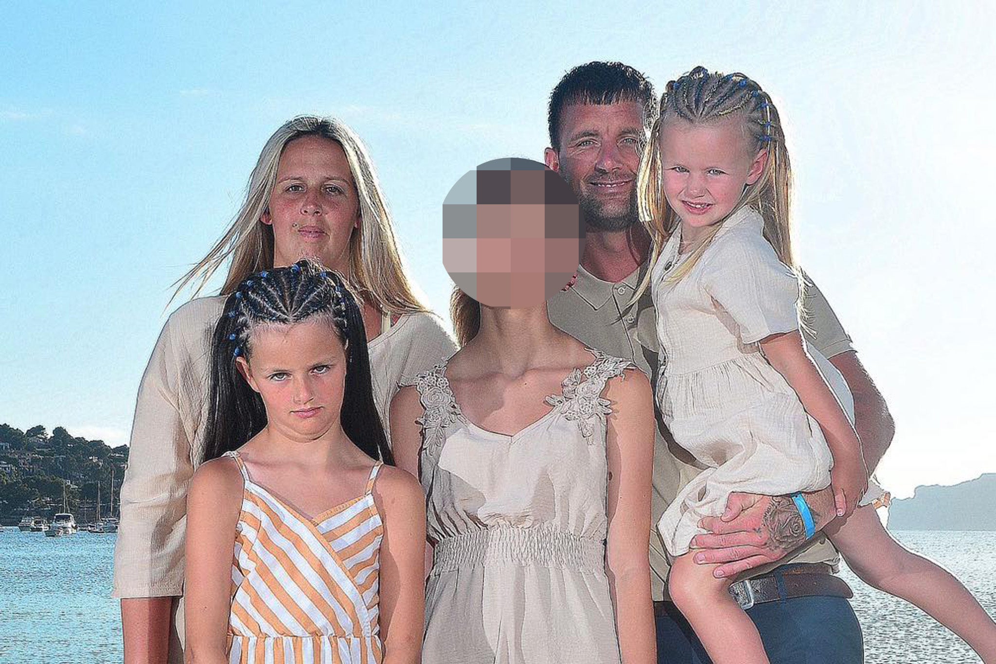 An 11-year-old girl has been left orphaned after a horrific car crash that killed her four family members