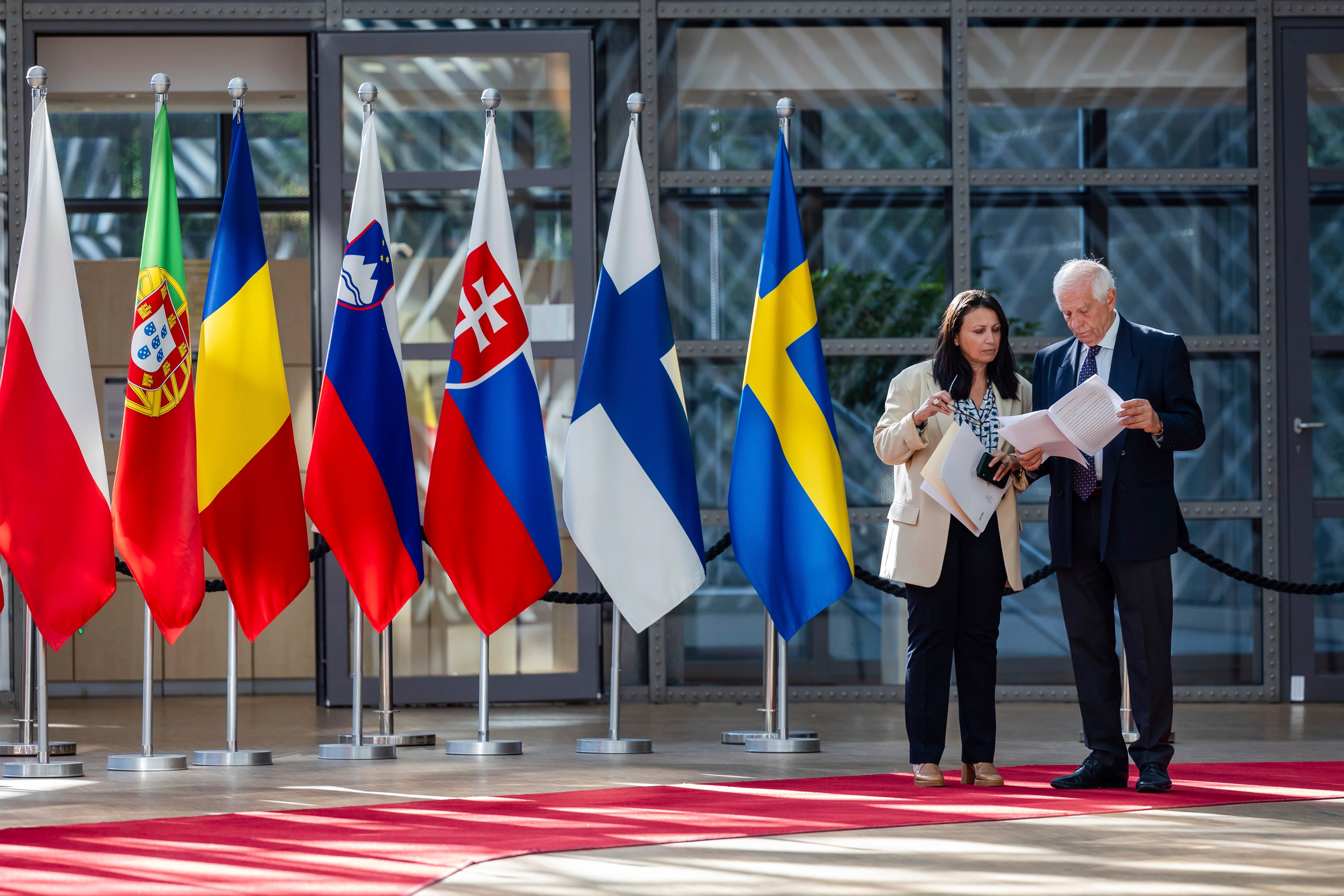 Belgium EU Foreign Ministers