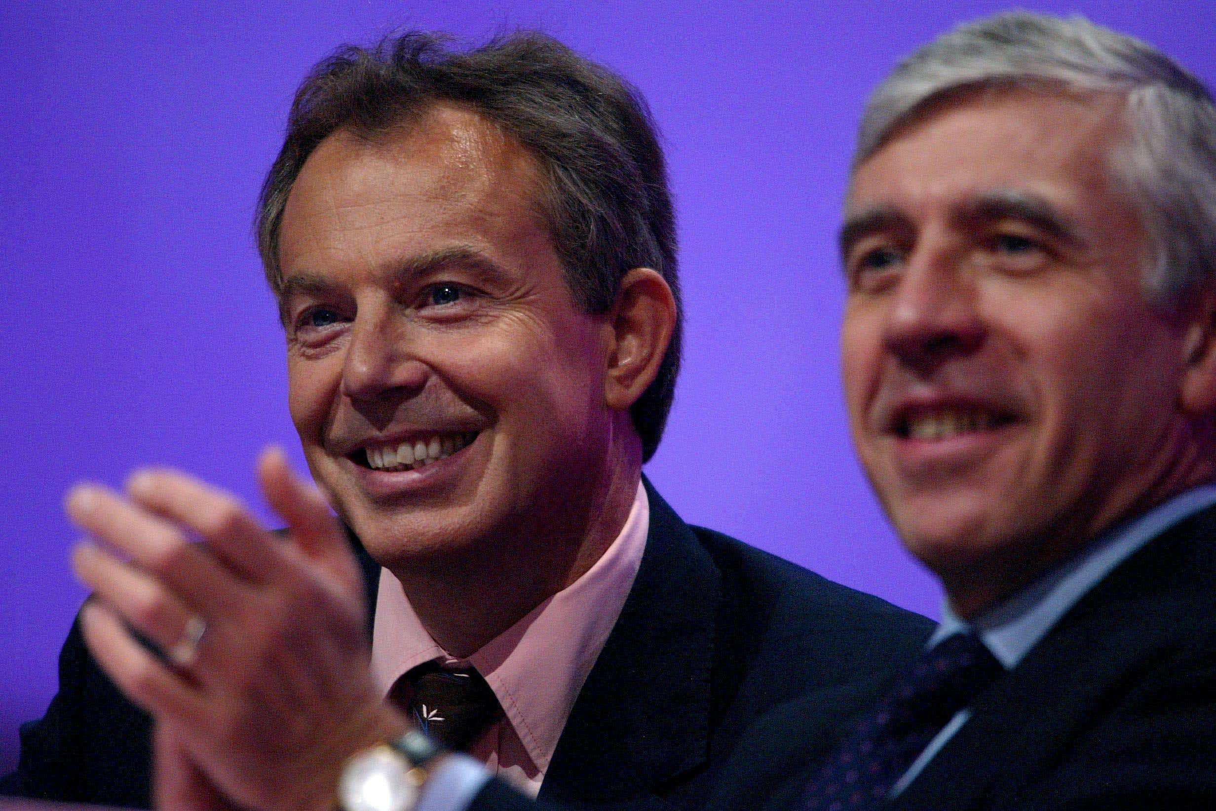 Tony Blair and Jack Straw were concerned by asylum claim numbers 25 years ago (Chris Ison/PA)