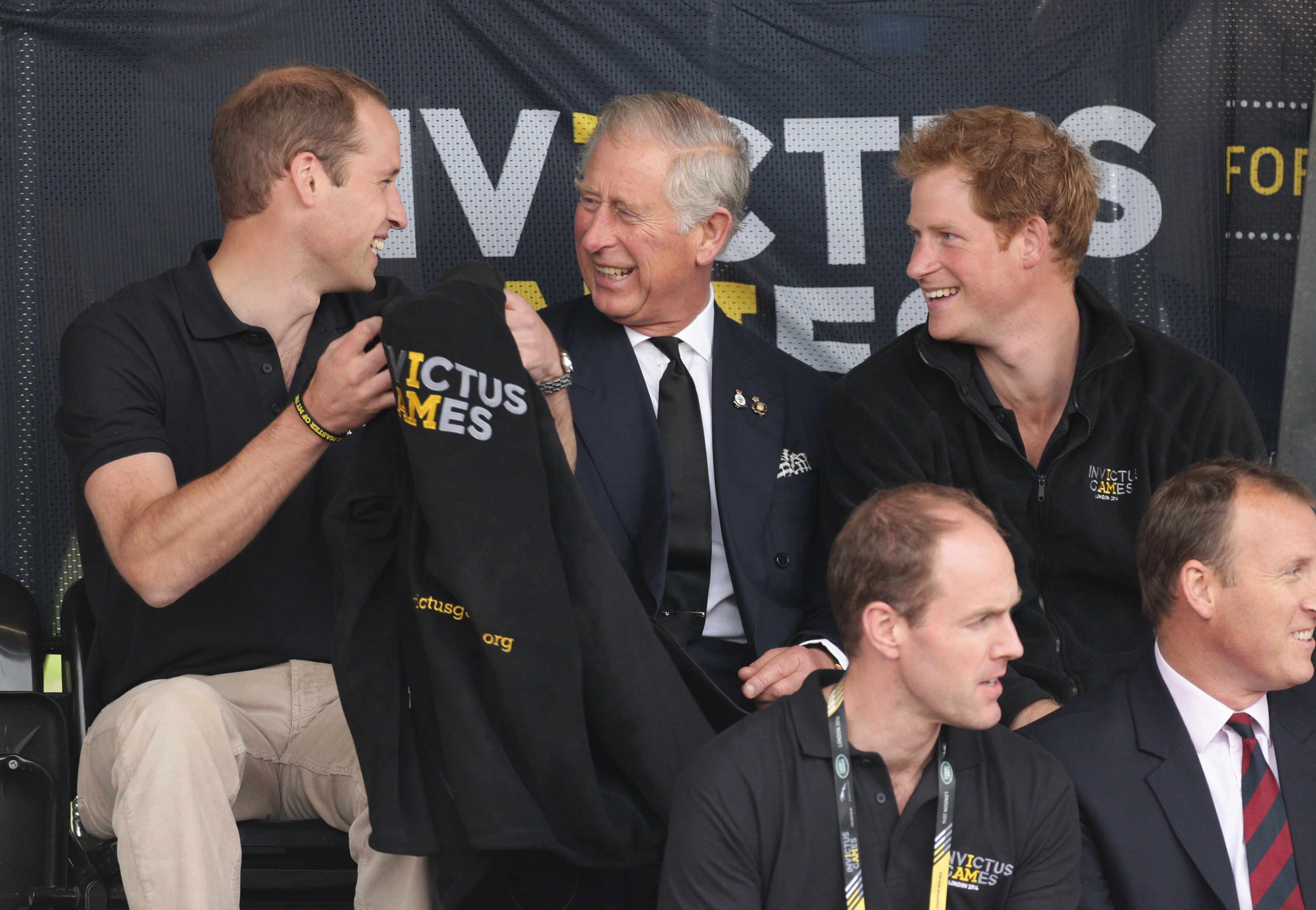 Charles and William attended the first Invictus Games in 2014