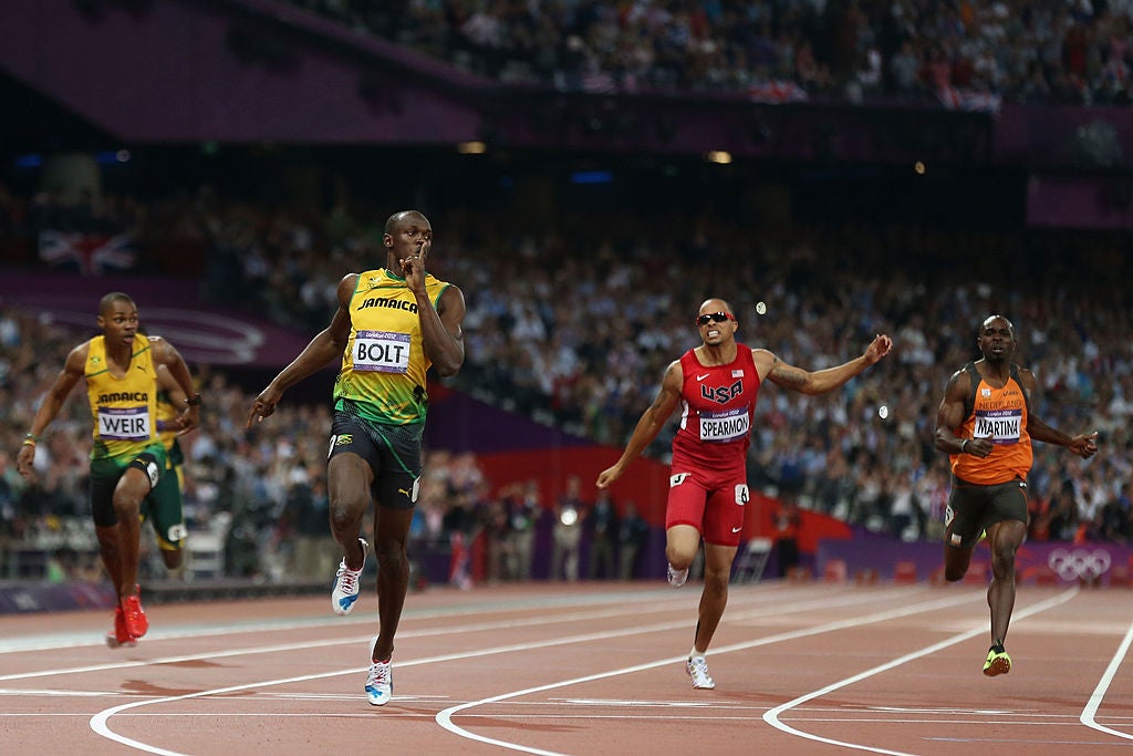 Bolt still holds the 100m and 200m world records, set in 2009