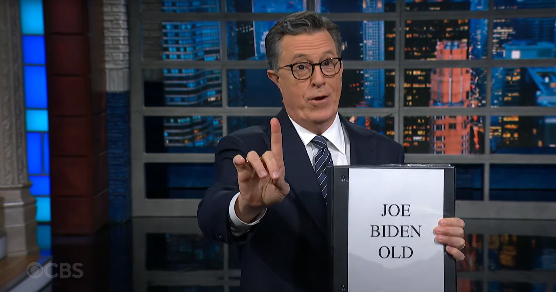 Stephen Colbert says that he will be retiring all his ‘Joe Biden is old’ jokes