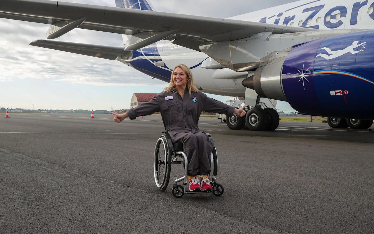 Sophie Morgan is campaigning for better rights for disabled passengers travelling by plane