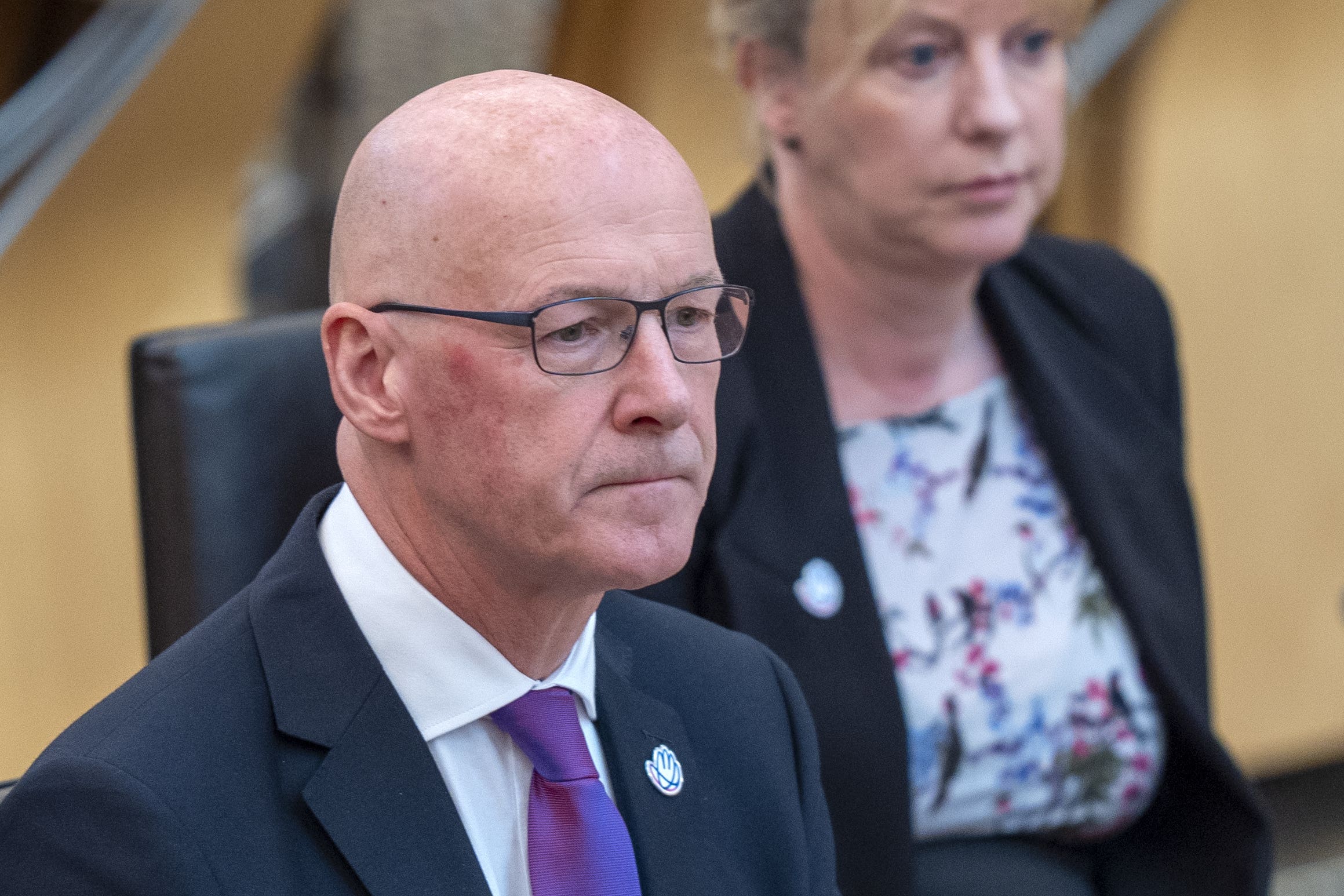 First Minister John Swinney said public finances were under ‘significant pressure’ (Jane Barlow/PA)