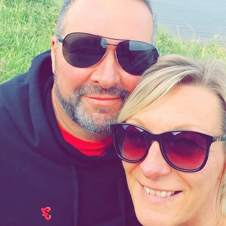 Christopher Barton, 56, and his wife Janine Barton, 48, who were among six people killed in the crash near Wakefield