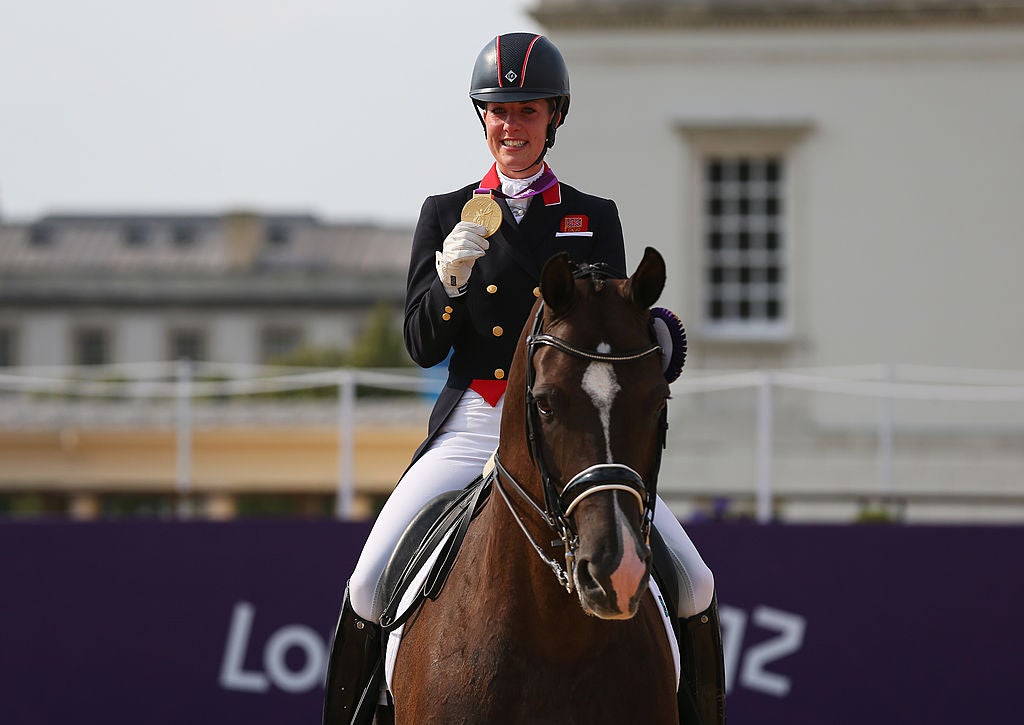 Dujardin won two gold medals at London 2012 riding Valegro