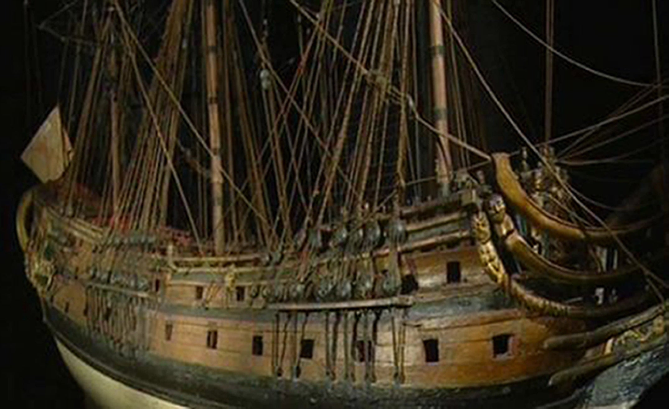 CGI reconstruction of the ‘London wreck which blew up in 1665 in the Thames Estuary off Southend Pier in Essex