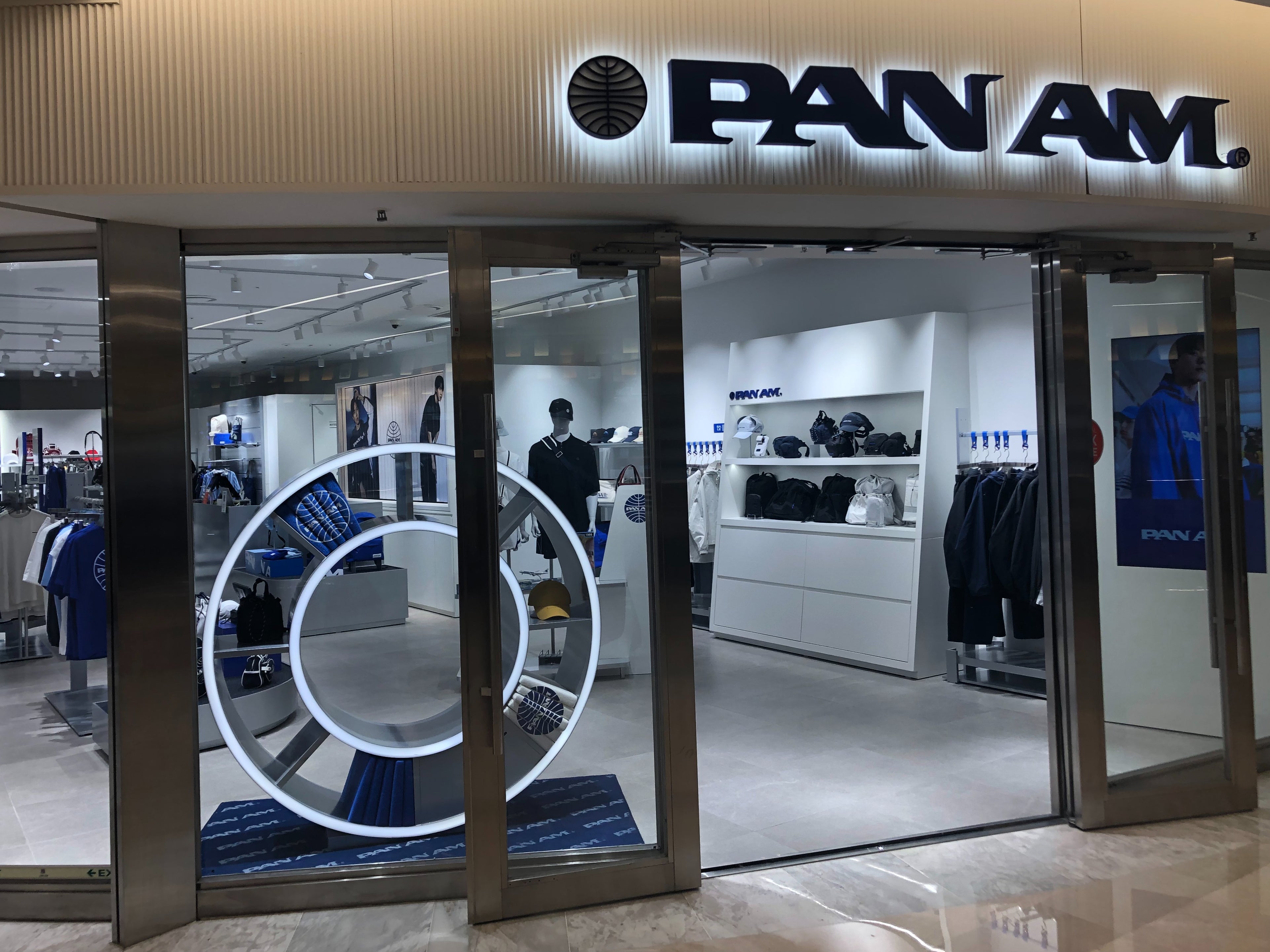 Brand value: Pan Am store in the Coex Mall in Seoul, South Korea