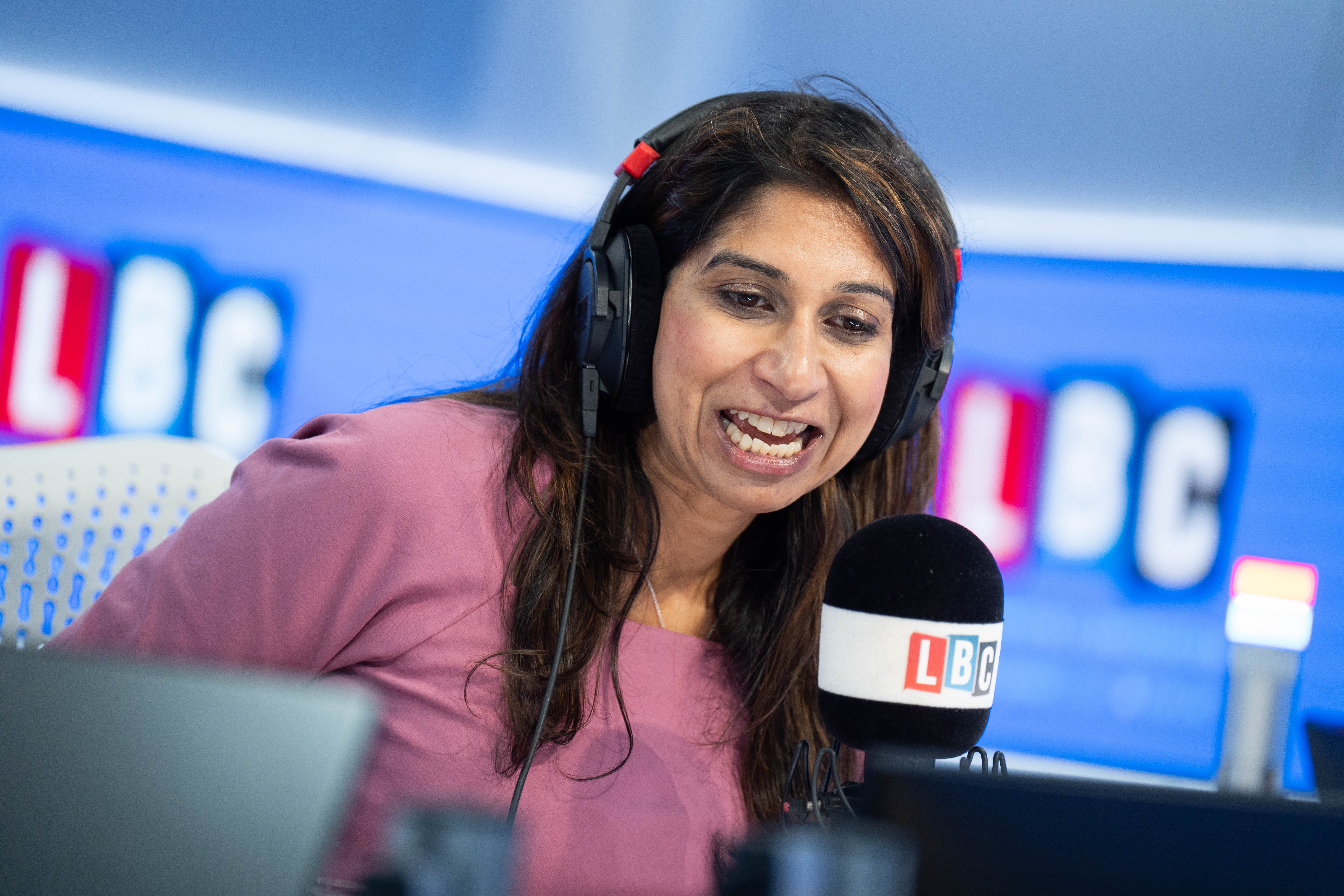 Former home secretary Suella Braverman, appearing as a guest presenter on LBC on Tuesday, is among the leadership contenders but may struggle for support