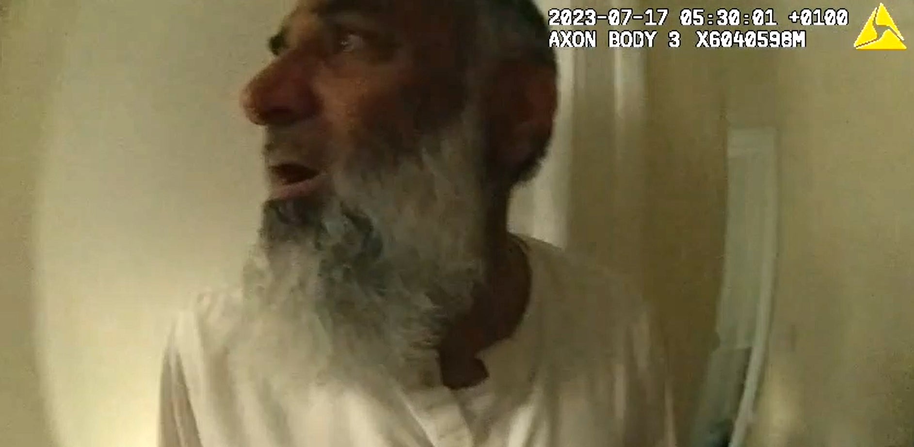 Anjem Choudary awakened by officers