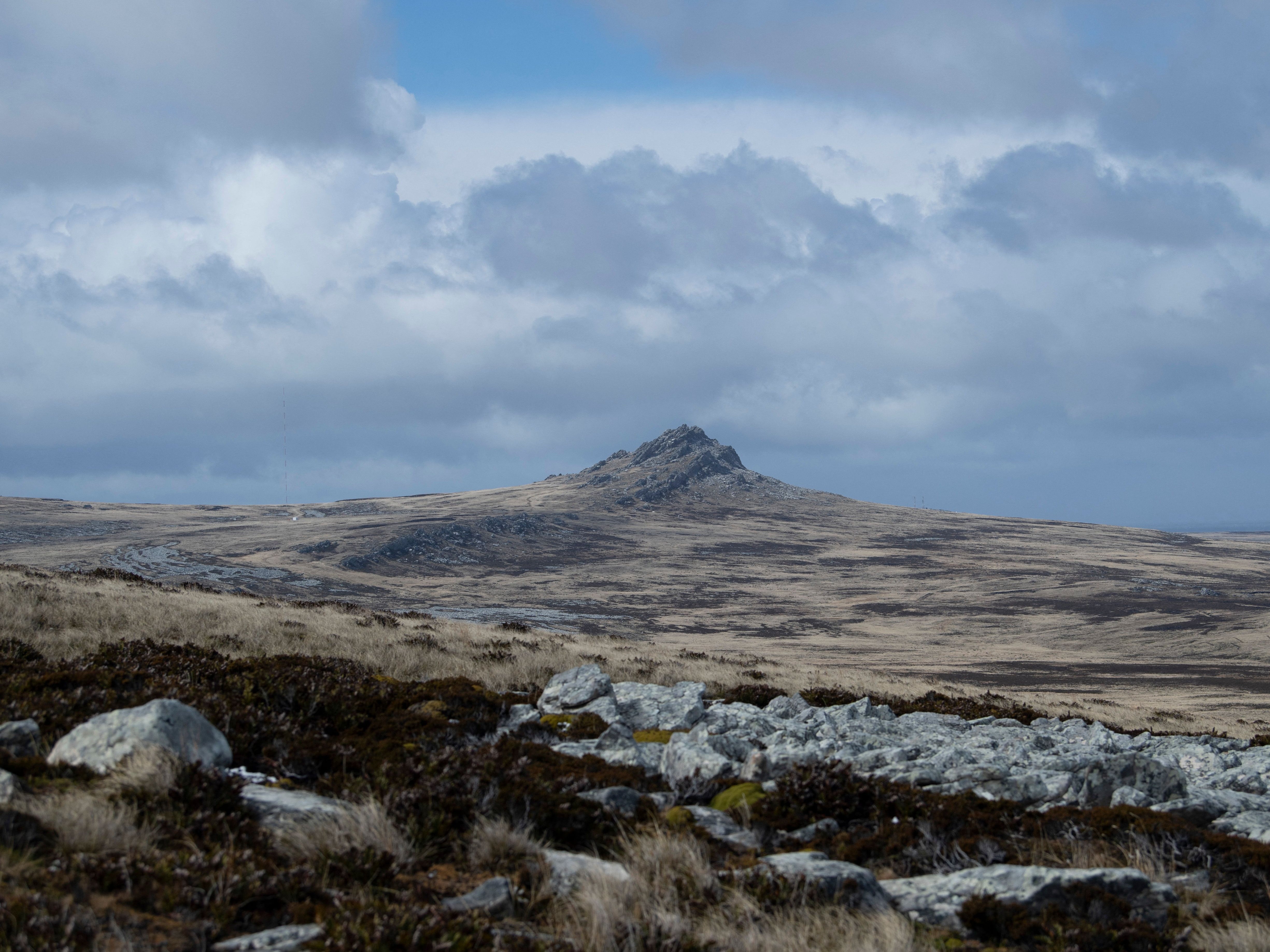 Picture taken in the Falkland Islands (Malvinas), a remote British overseas territory in the south Atlantic, near the capital Stanley