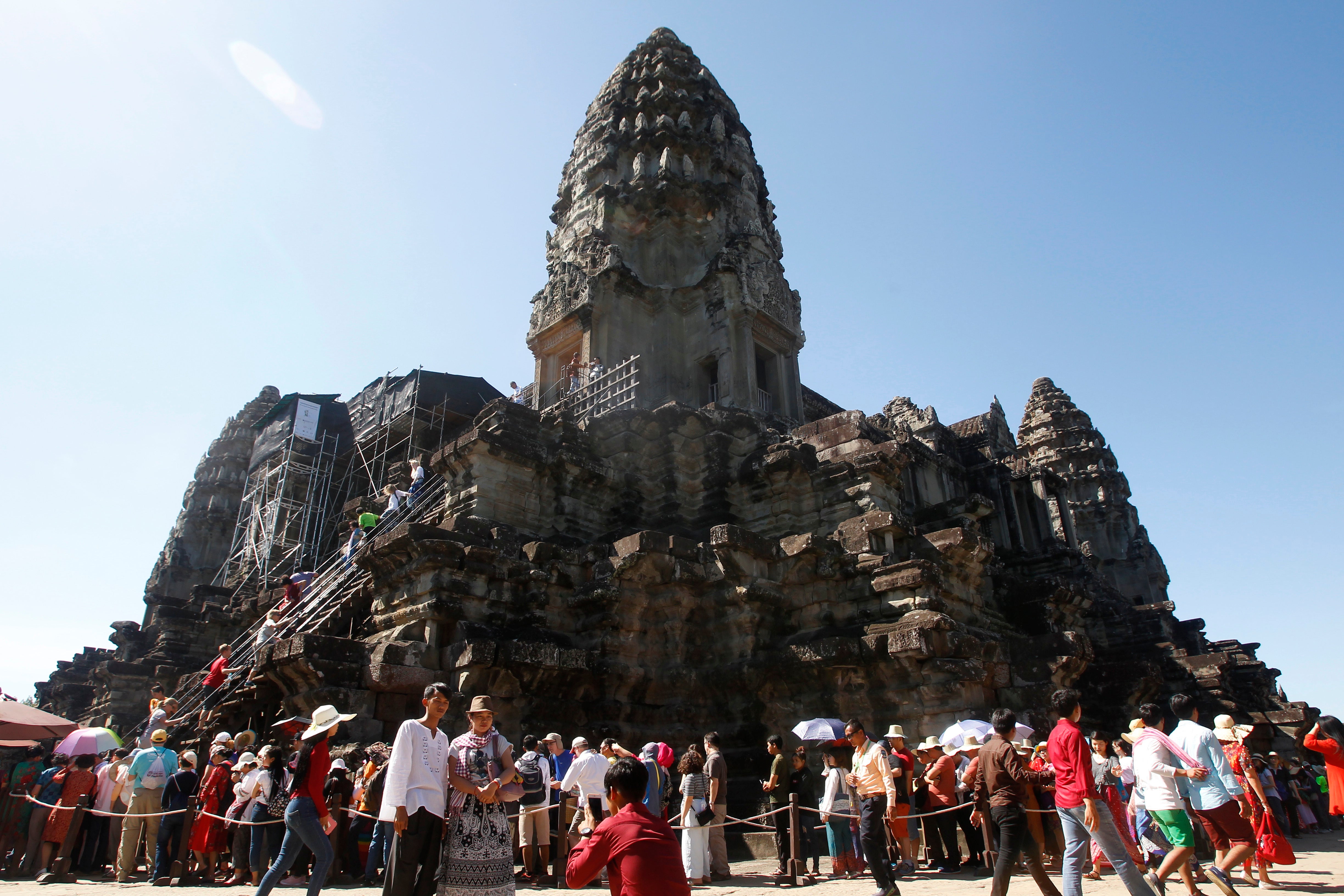 Cambodia Angkor Accident