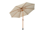 best garden parasol indybest review Dunelm 3m wood look crank and tilt parasol